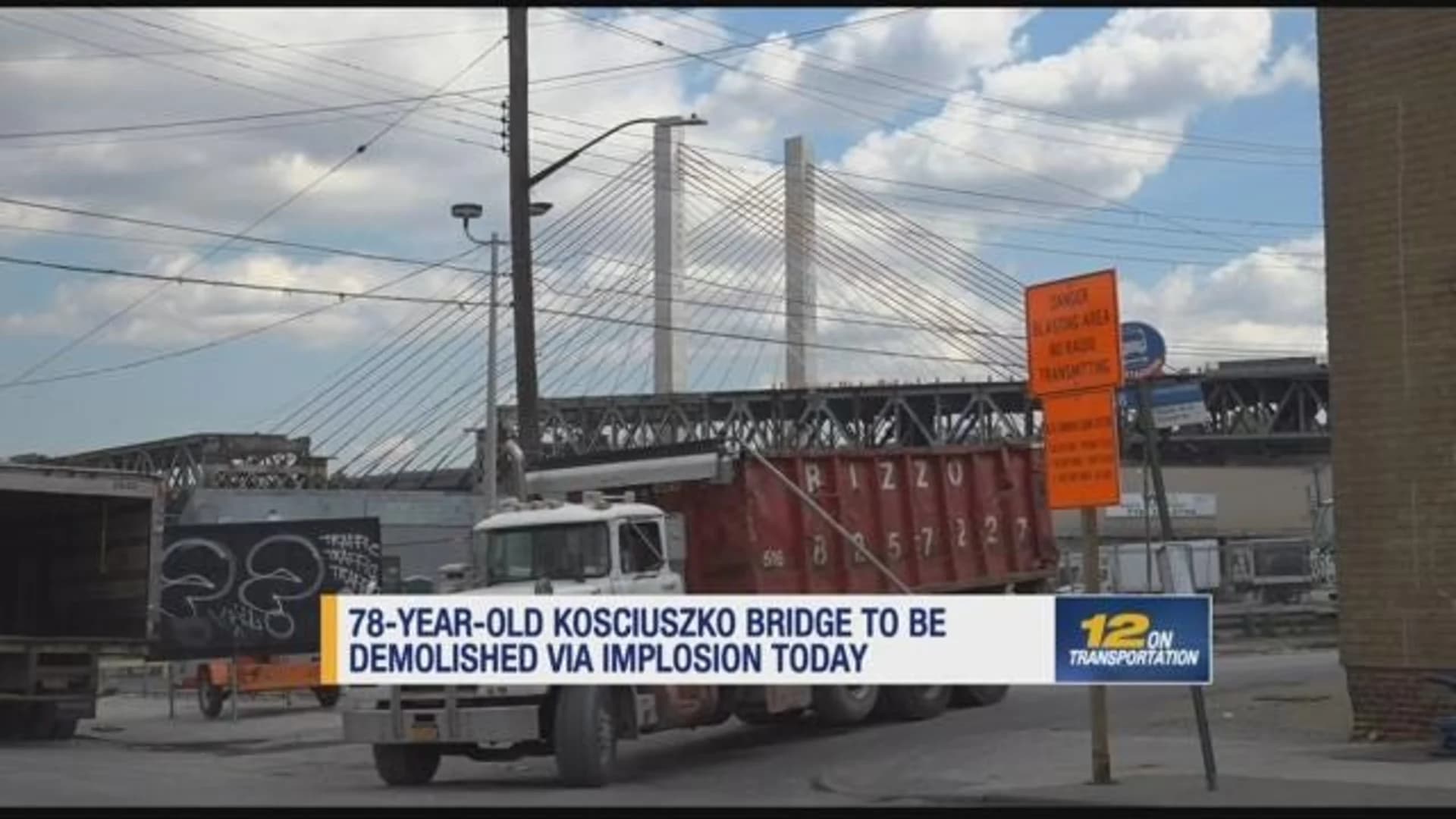 78-year-old Kosciuszko Bridge demolished to make way for new span