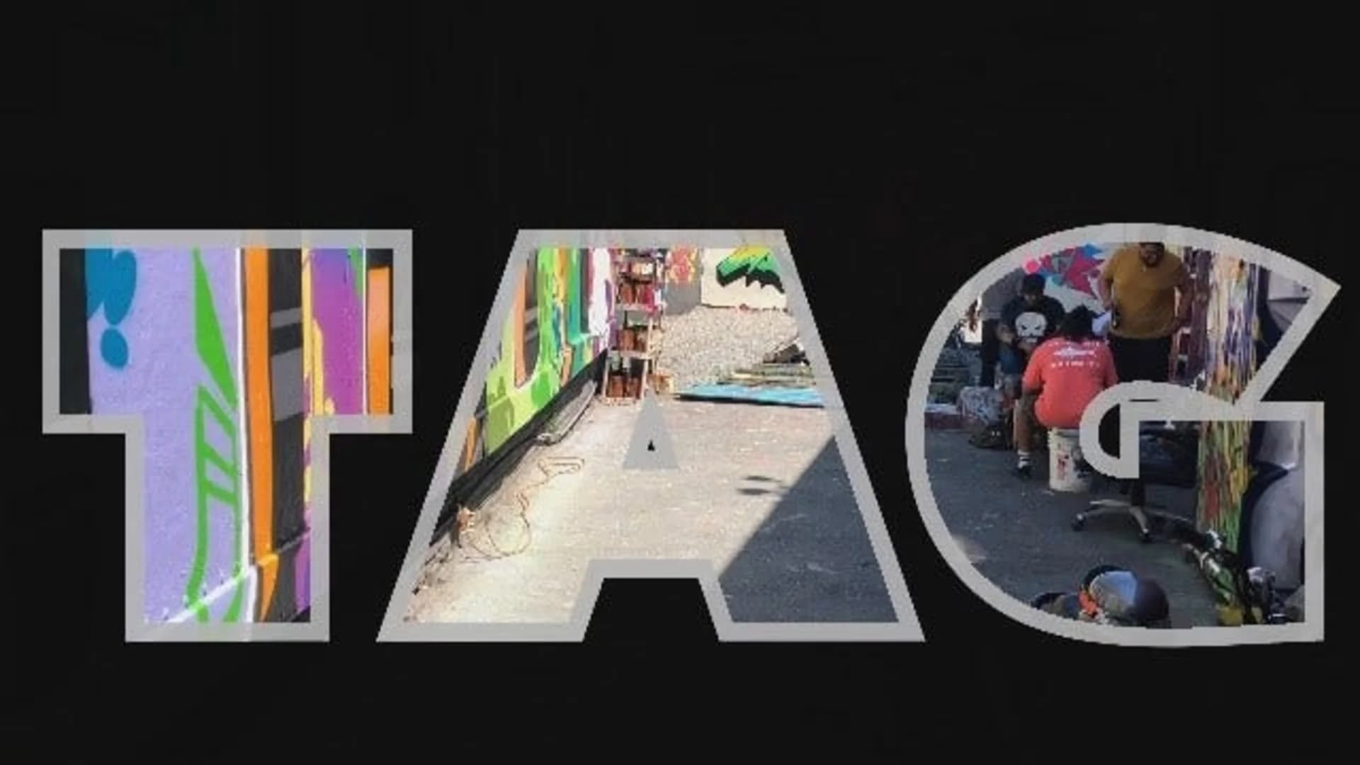 Graffiti tags spotlight artist's personality, experiences