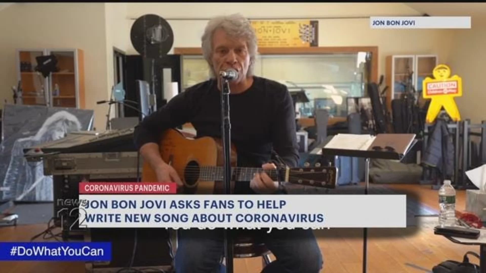 New Jersey native Jon Bon Jovi writing song about coronavirus. Here is how you can help