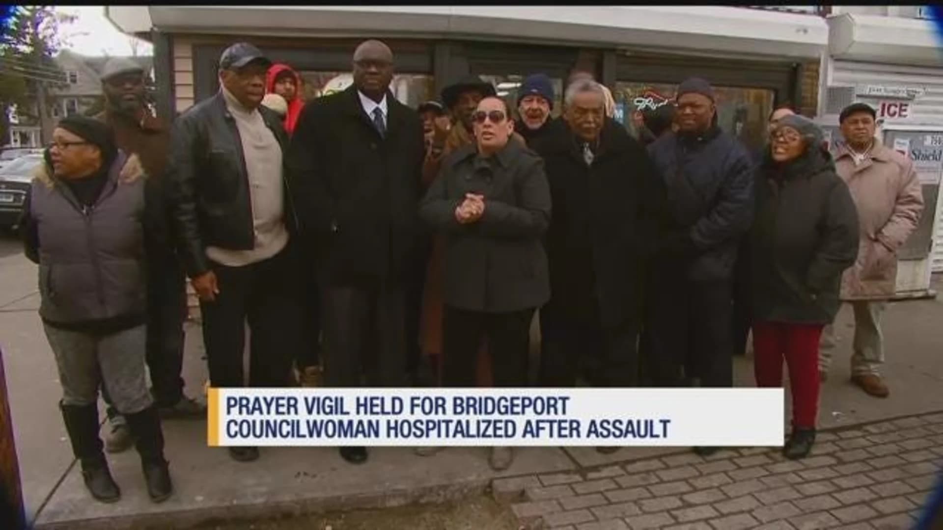 Prayer vigil held for councilwoman who was assaulted