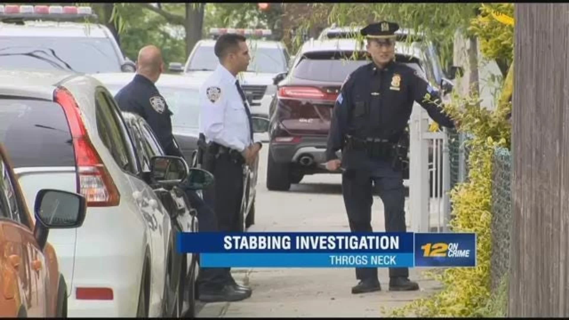 Police: Man stabbed in Throgs Neck home