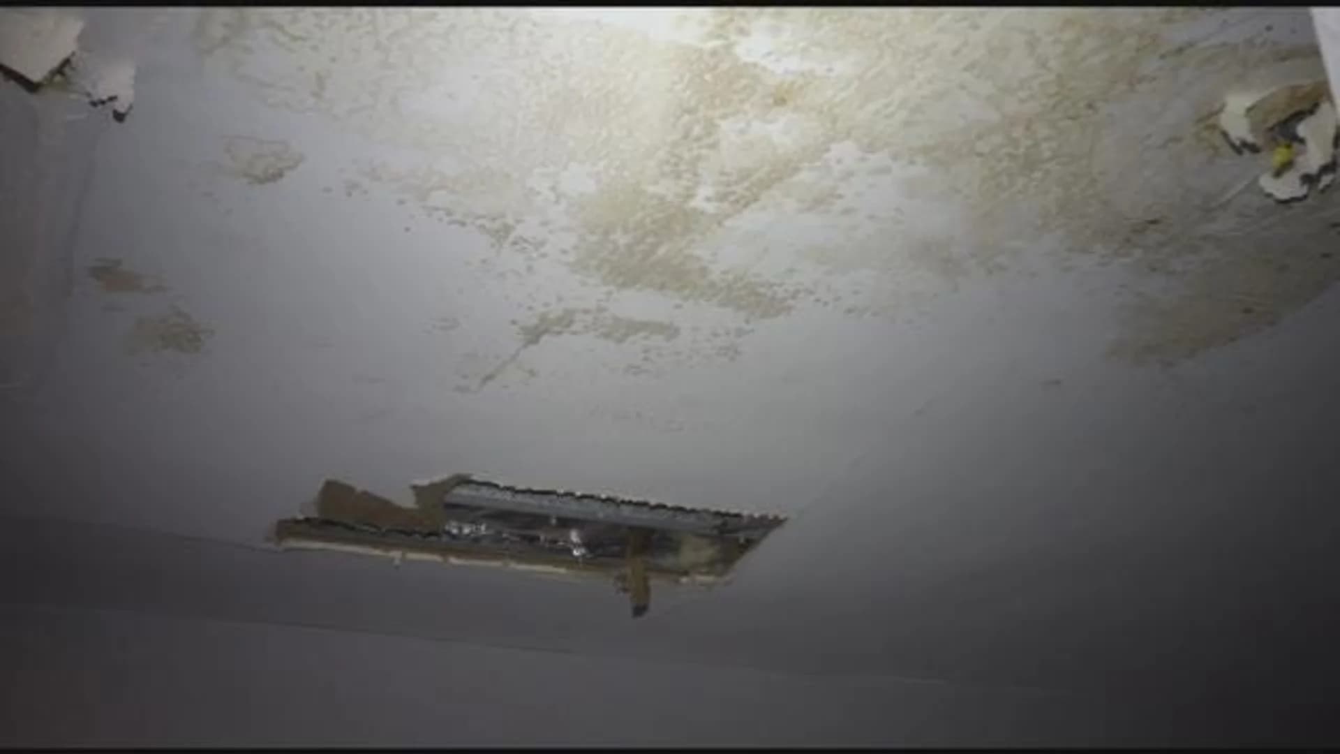Tenant on leaky roof: 'It was pouring in my house'