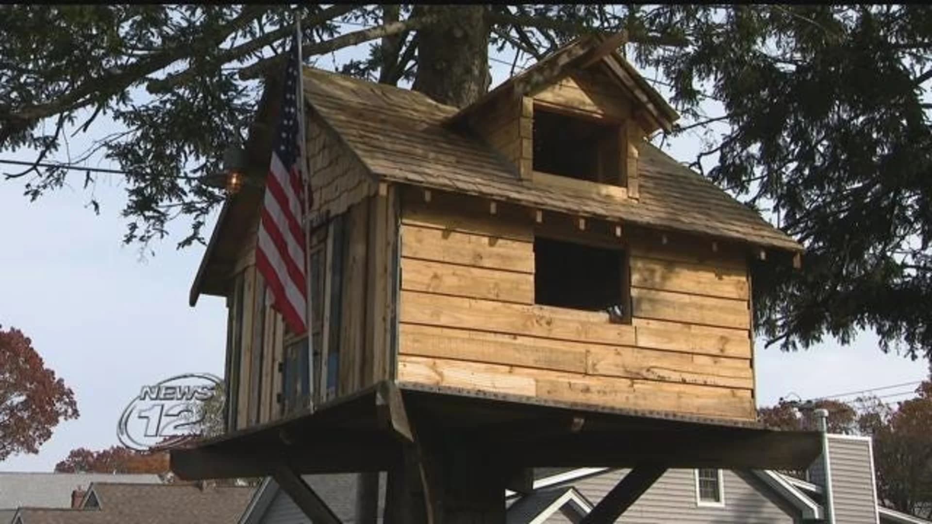 Father: Village forcing removal of treehouse made for son's birthday