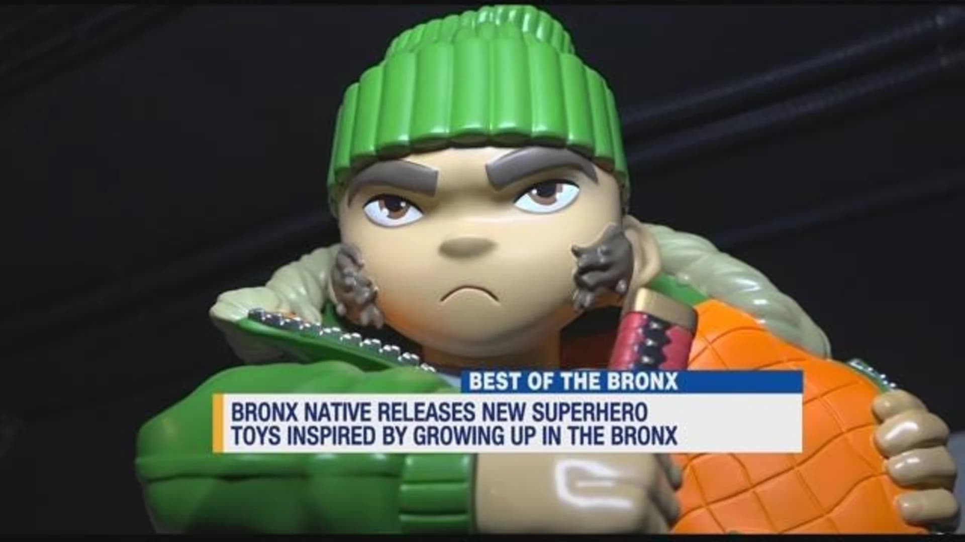 Toy designer creates Bronx-based superhero 'Bodega Blade'