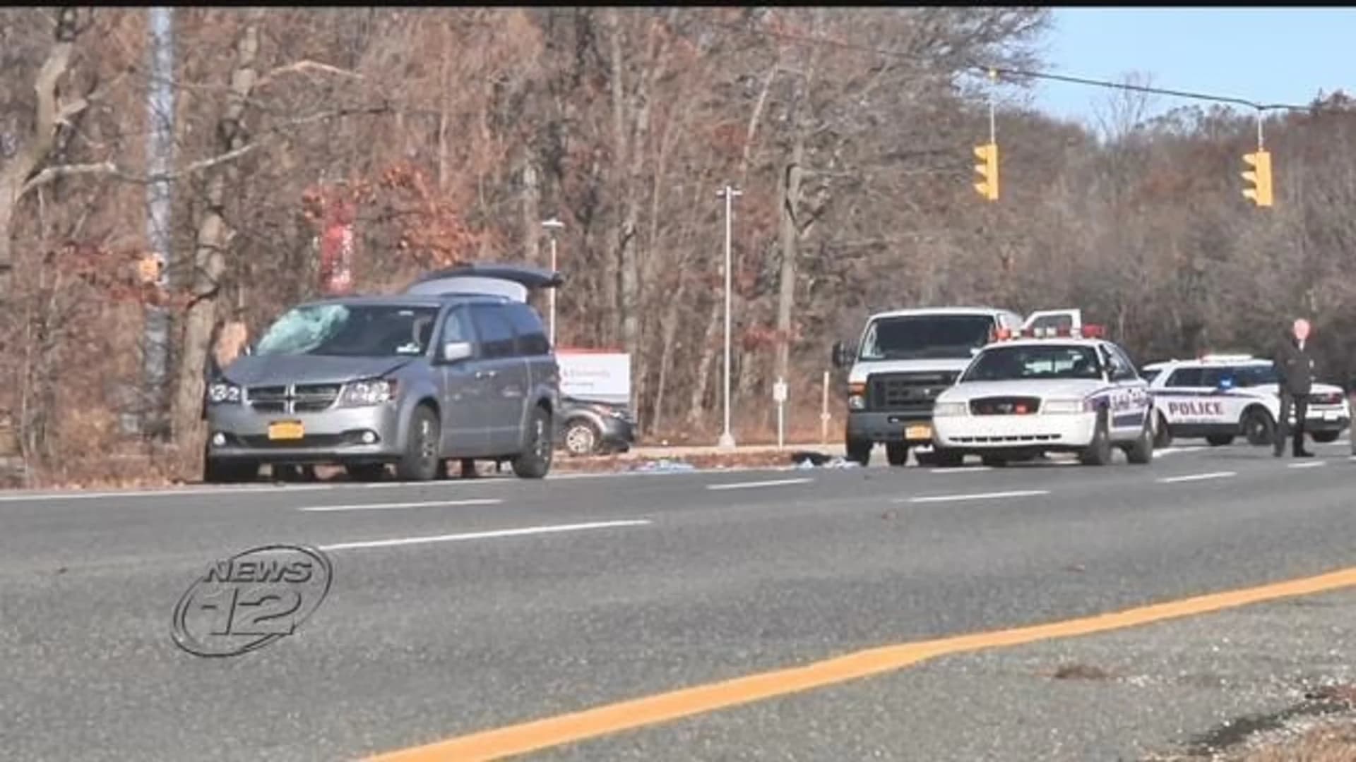 Police: Jogger struck by van in Stony Brook dies of injuries