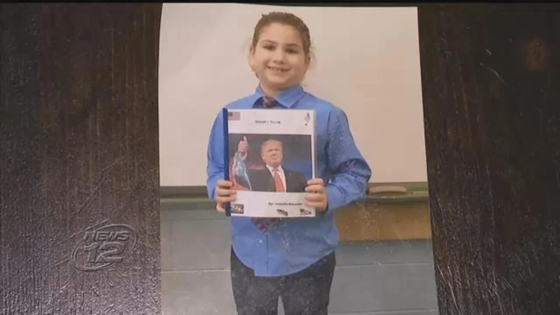 LI mom says daughter couldn't use President Trump for hero project