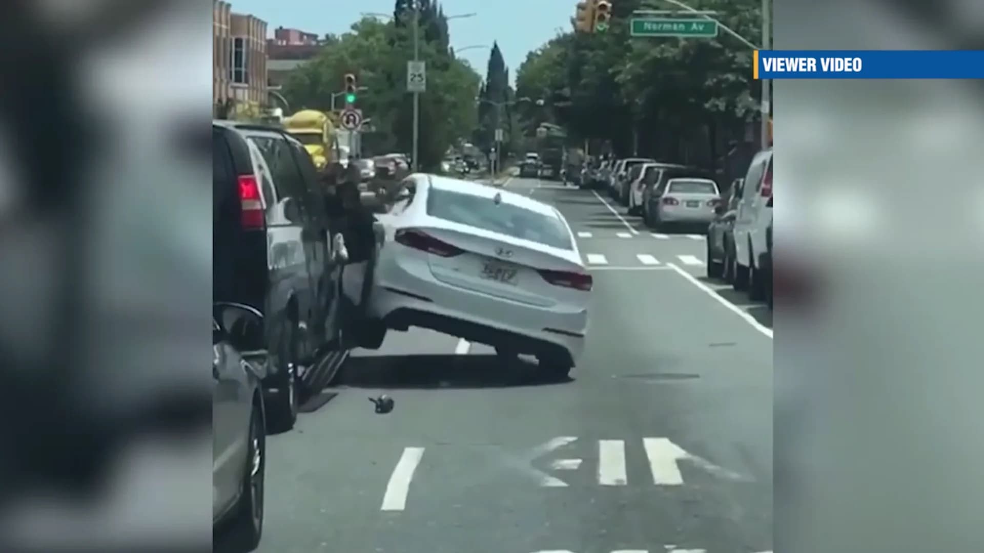 Greenpoint road rage attack caught on video