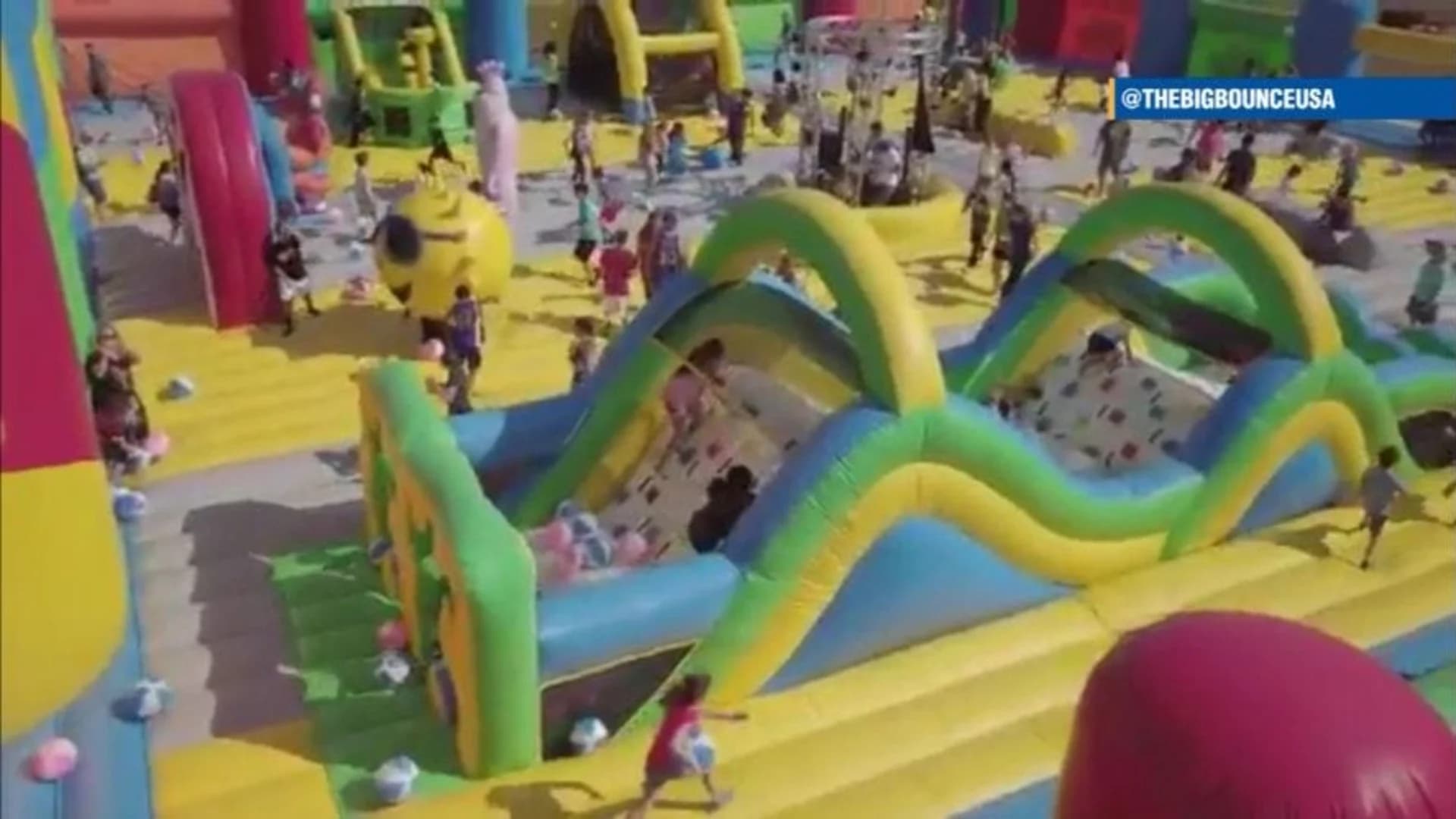 World's largest bounce house heading to tristate area this summer