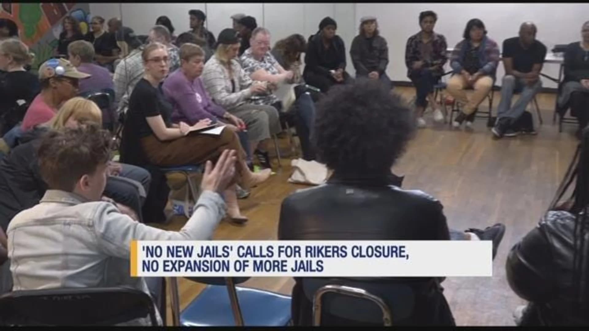 'No New Jails' group holds community meeting on borough-based jails