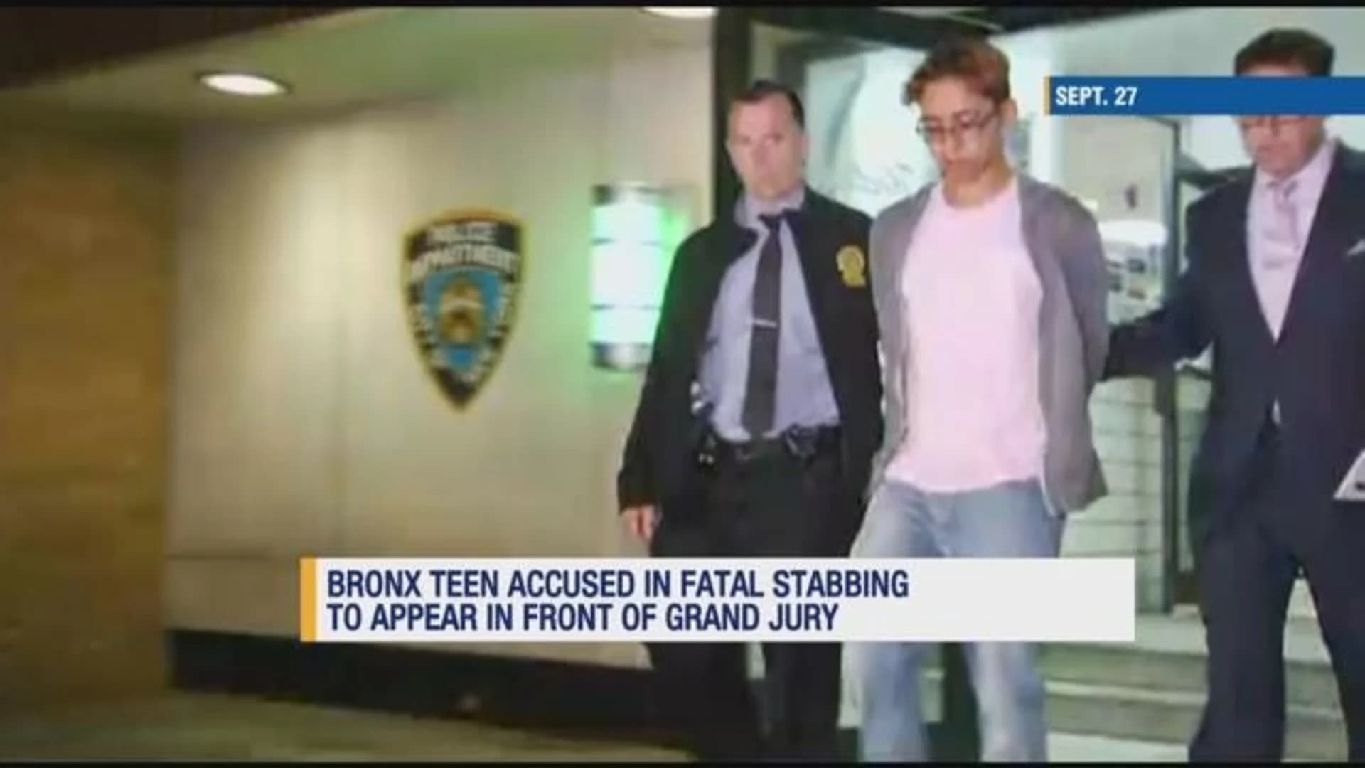 Teen pleads not guilty in fatal school stabbing