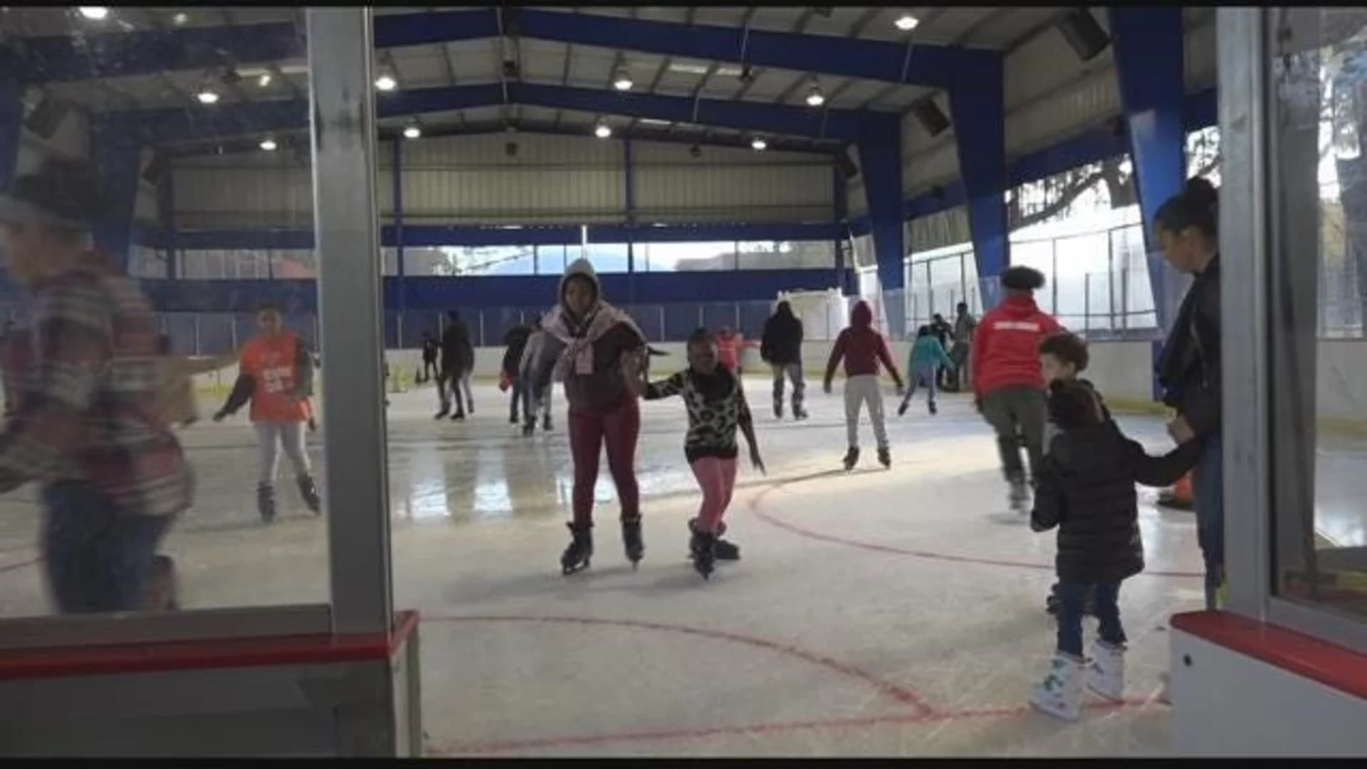 Bronx residents skate into colder season at Kips Bay rink