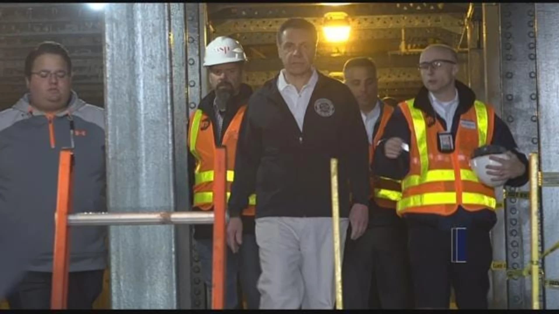 Gov. Cuomo tests new subway safety upgrades