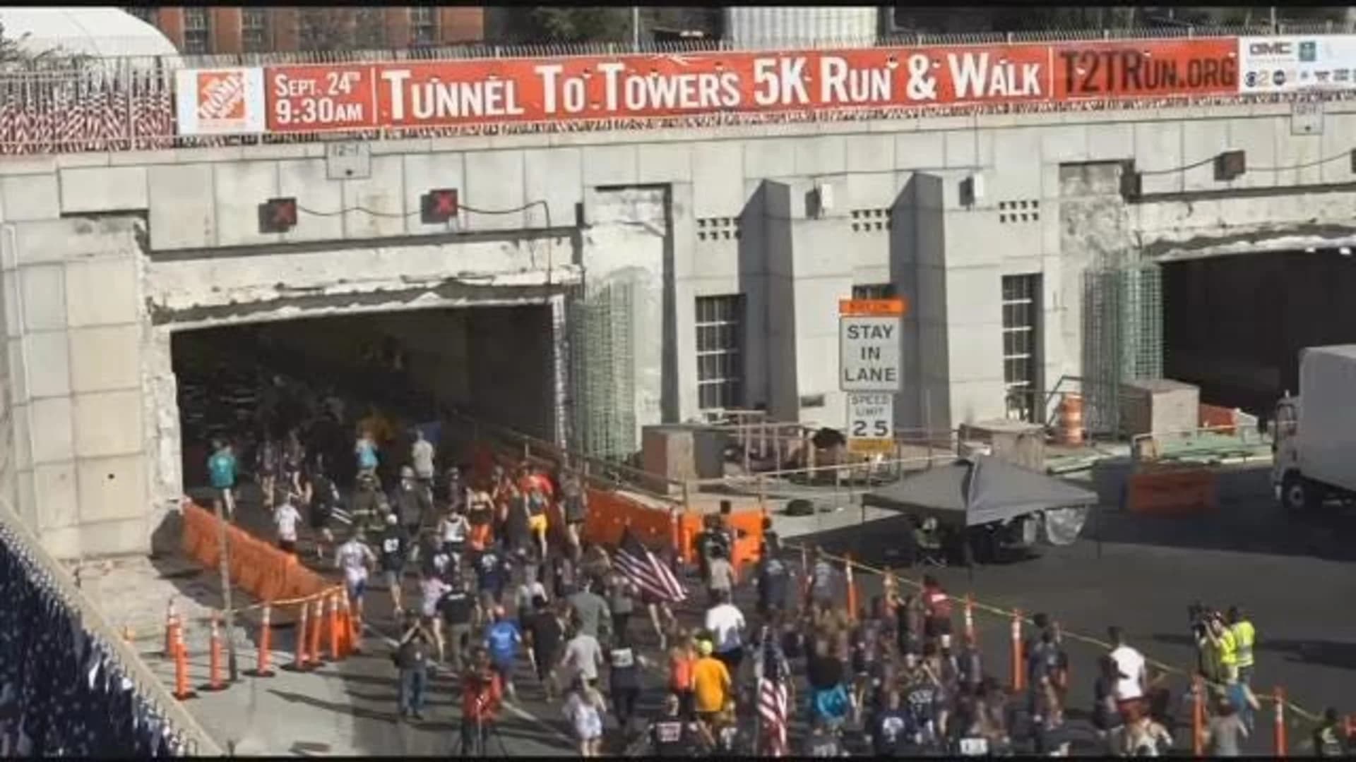 Runners take part in annual Tunnel to Towers charity 5K