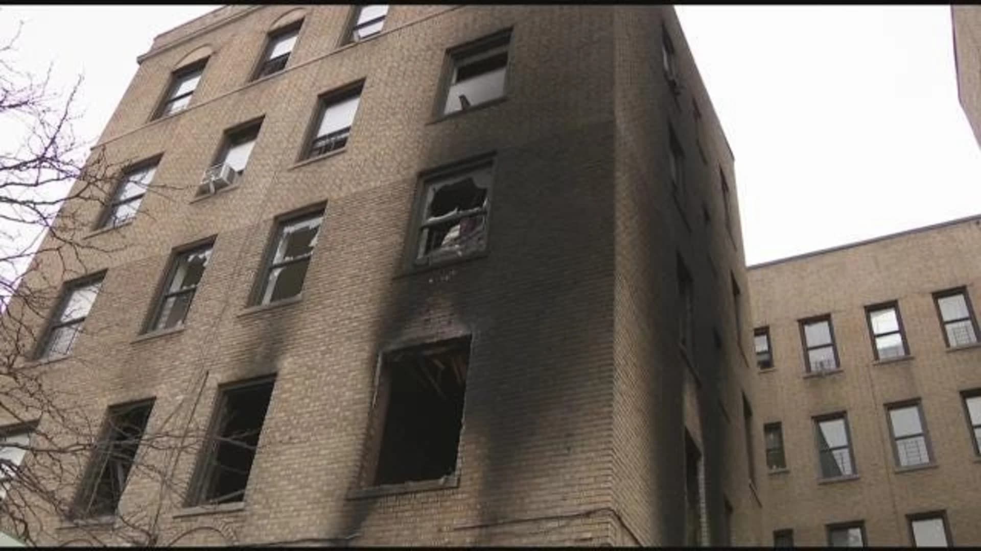 2-alarm fire breaks out inside Fordham building