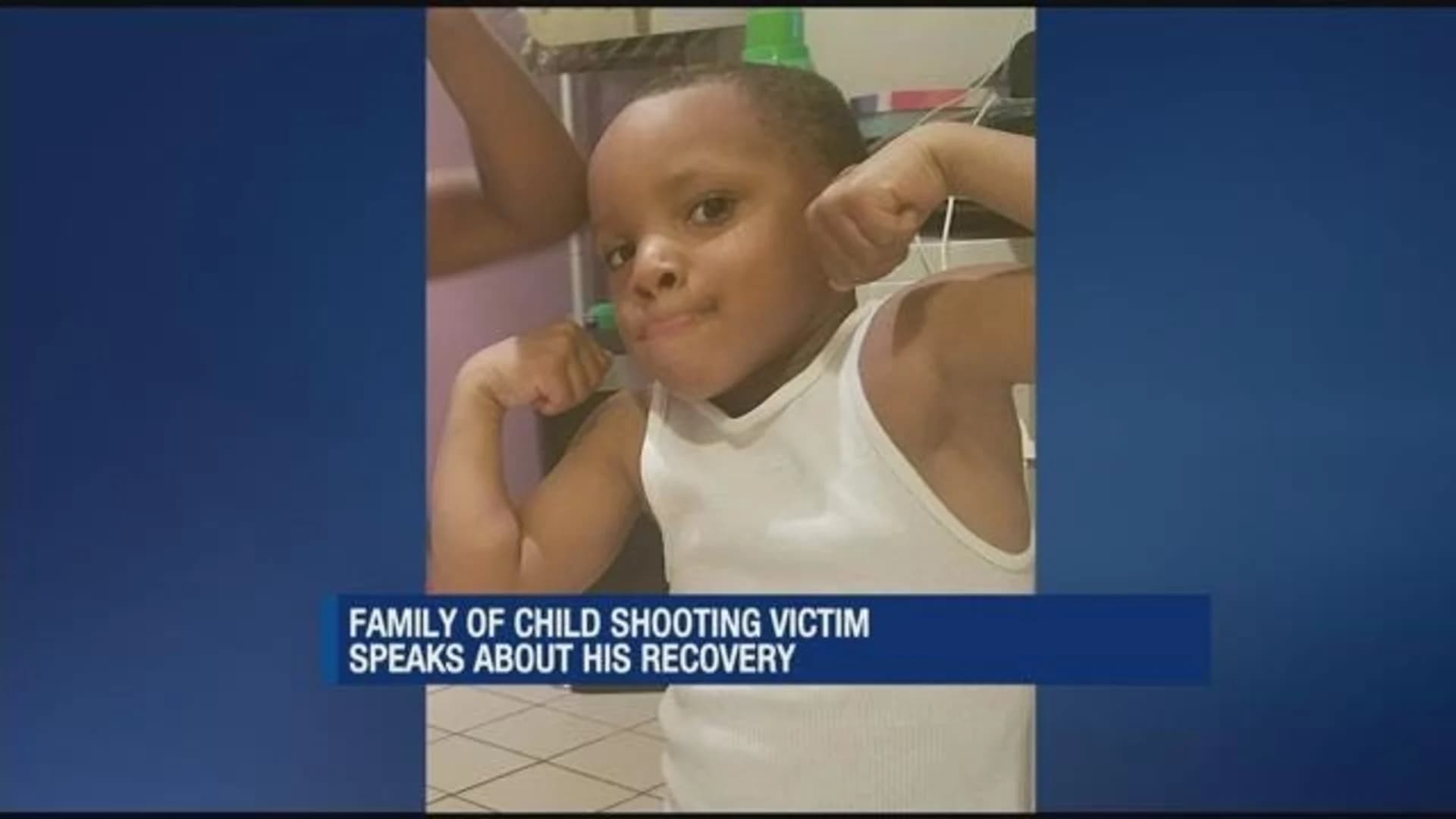 Bronx boy struck by stray bullet showing signs of recovery