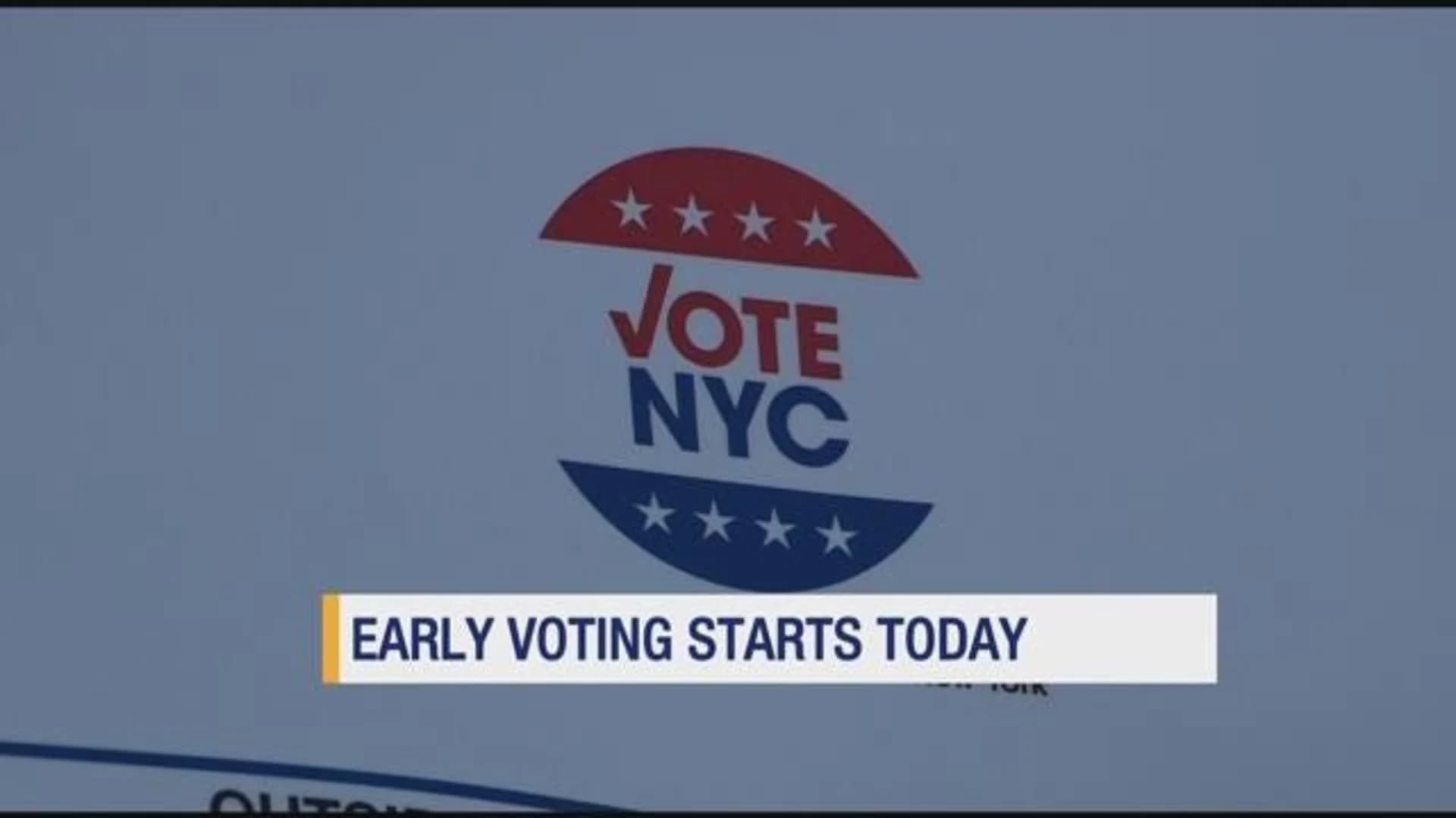 Early voting in New York state begins as election season approaches