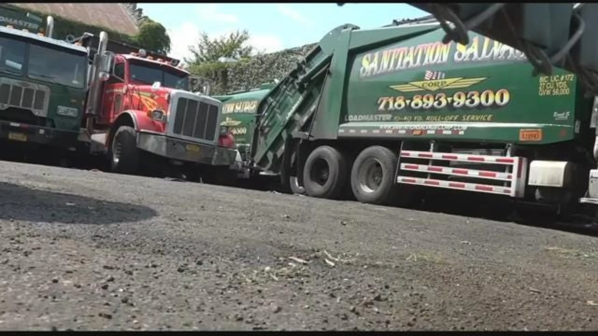 Trash company wants to continue service after license suspension