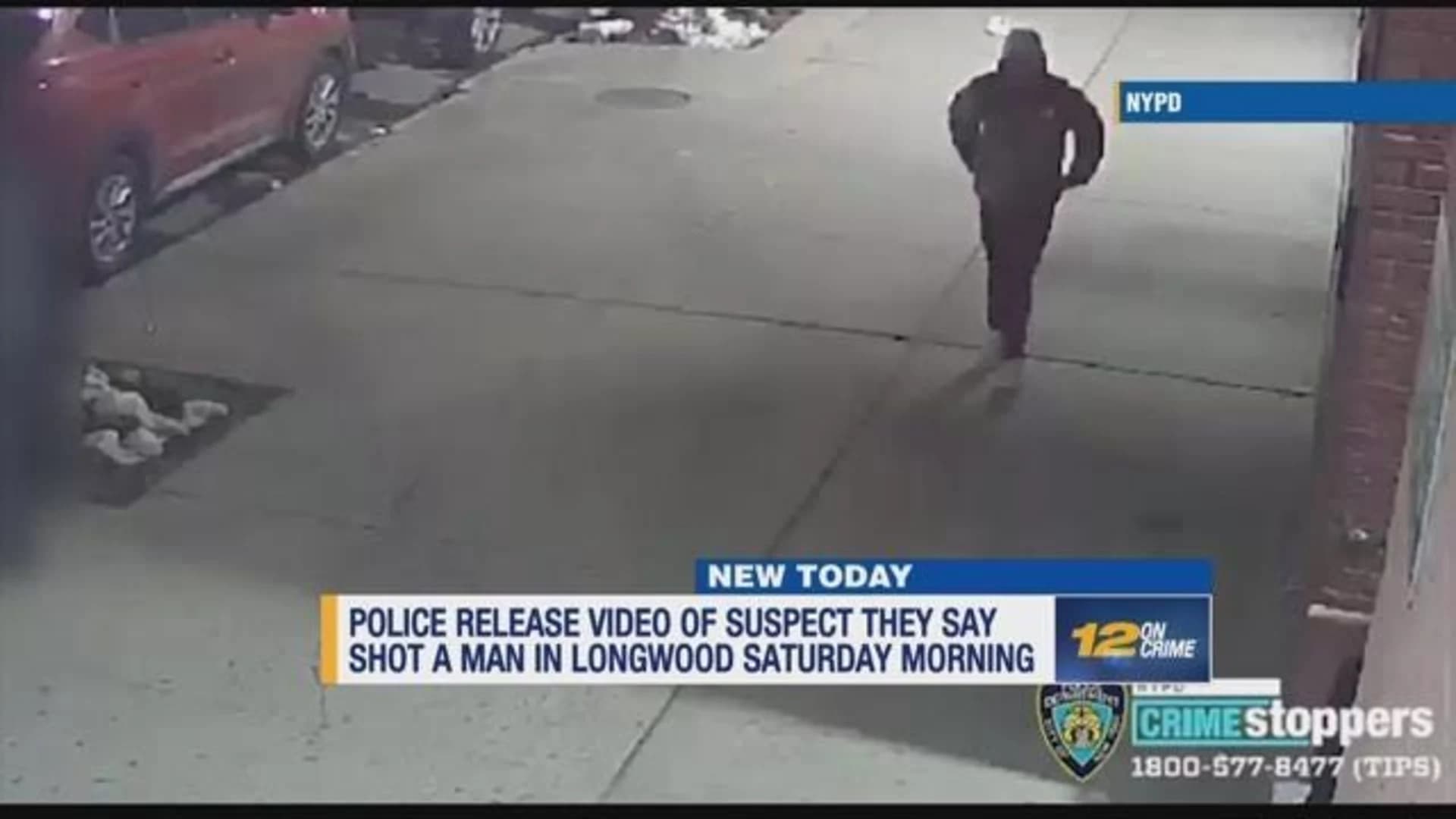NYPD releases video of suspect in Longwood shooting
