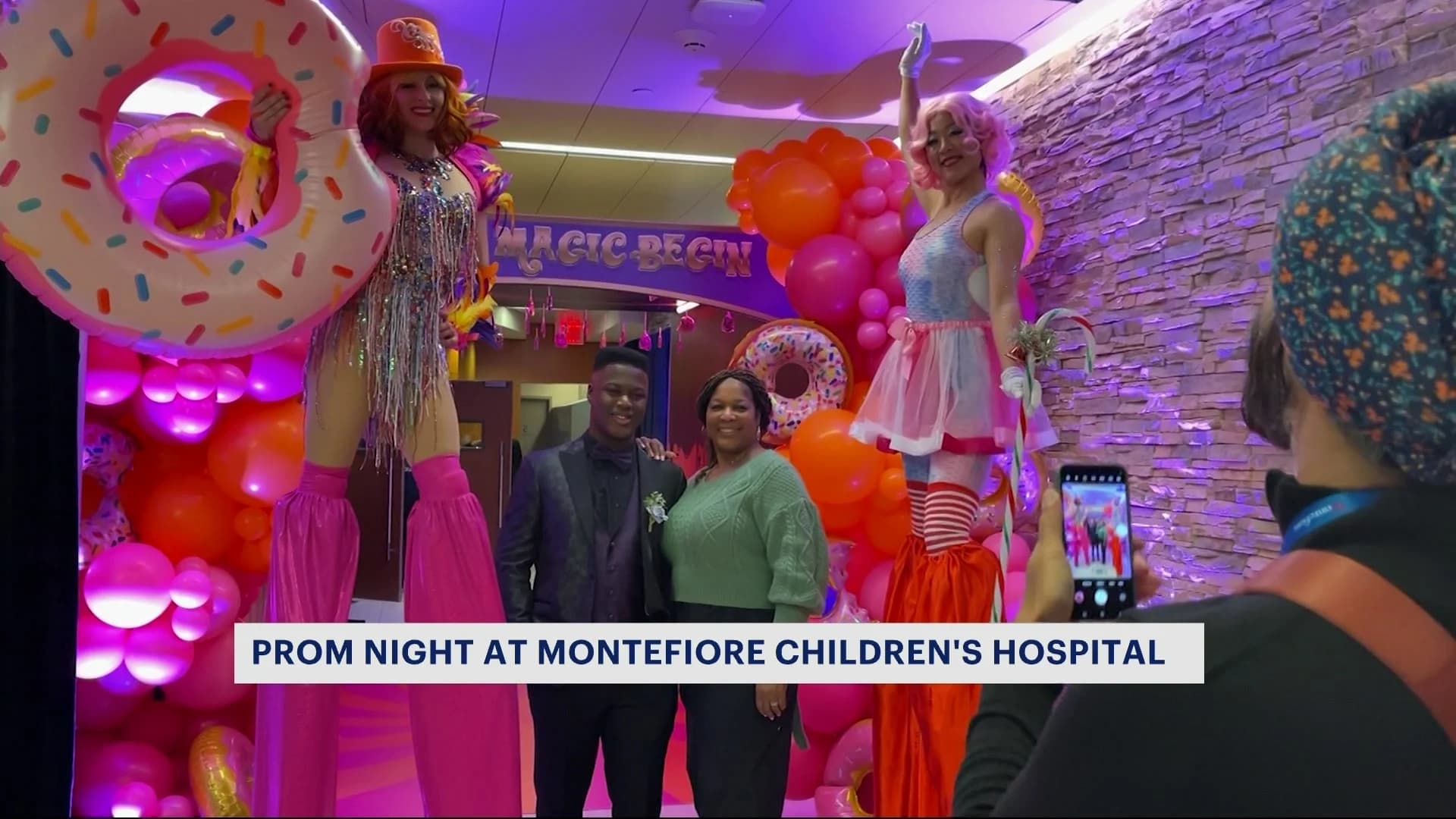 Teen patients at Montefiore celebrate annual prom for first time since pandemic