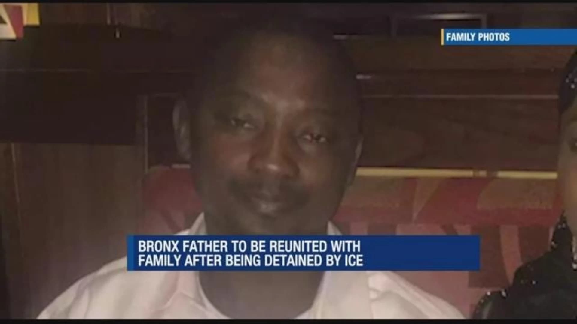 Detained immigrant pardoned by Gov. Cuomo reunites with family