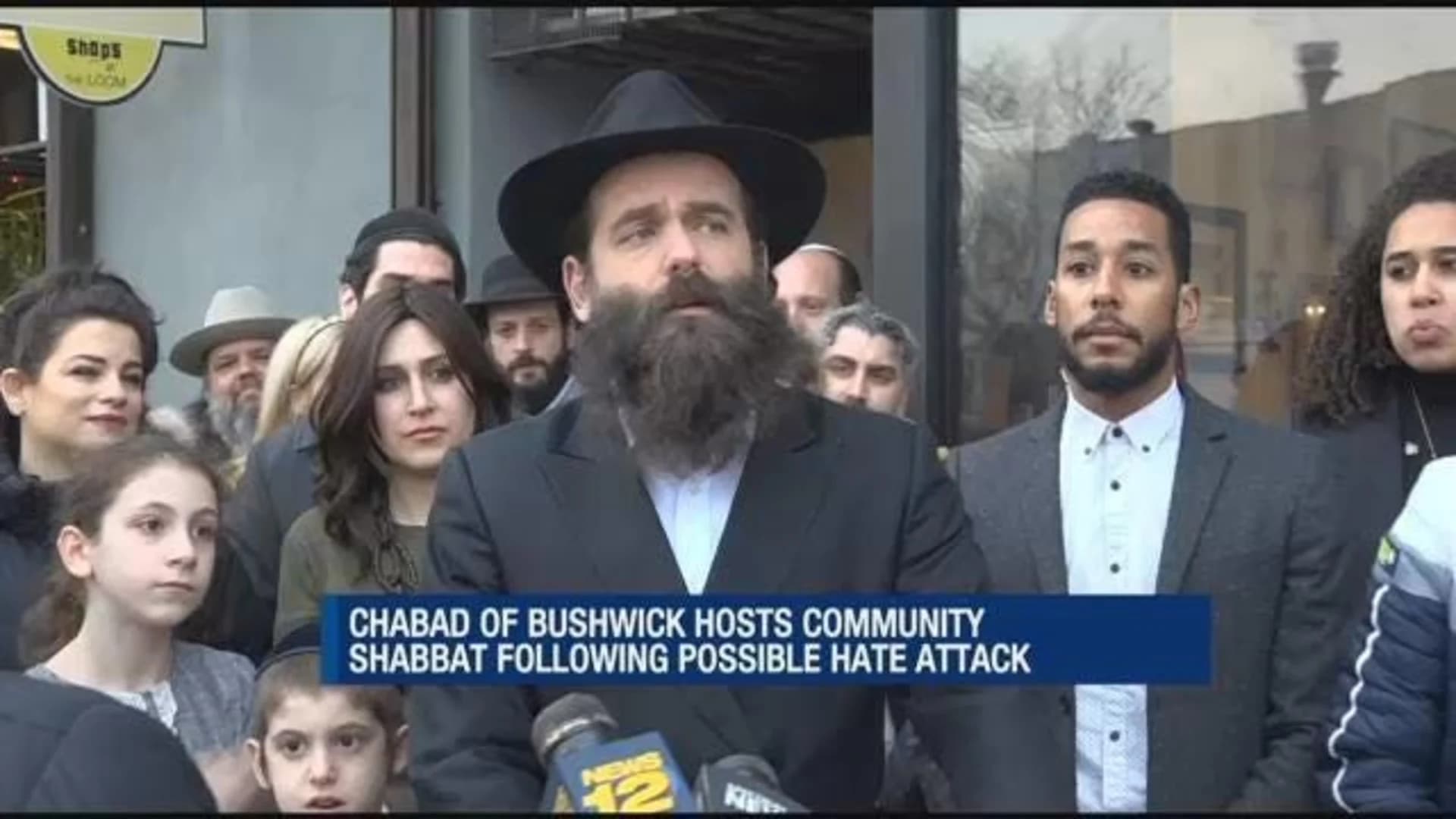 Bushwick Chabad hosts community Shabbat after possible hate crime