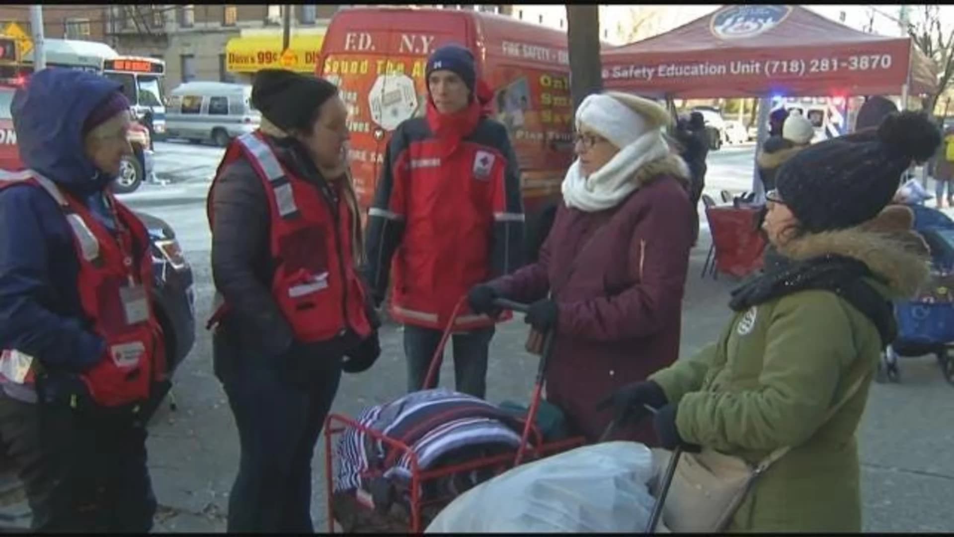 Red Cross assists hundreds in 1 month in NYC
