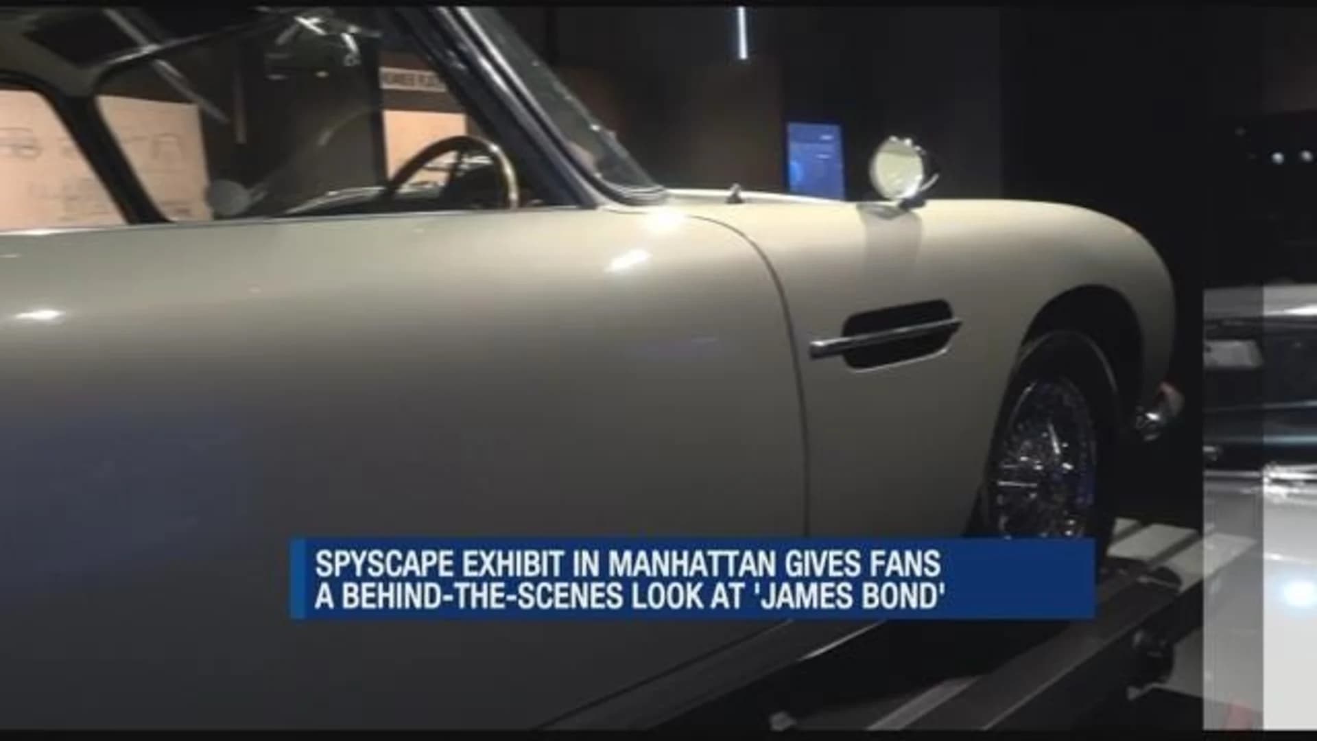 Exhibit gives behind-the-scenes look at James Bond movies
