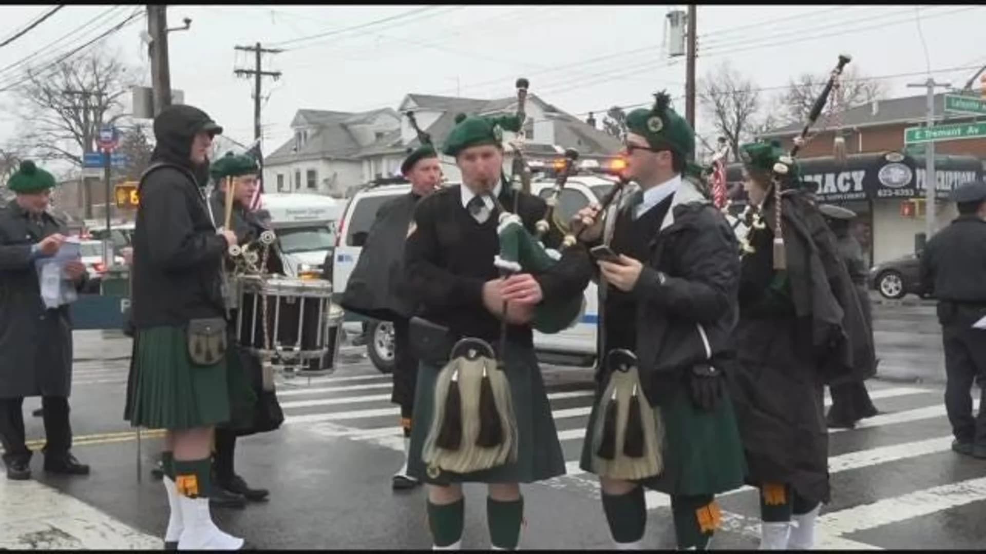 Rain doesn’t put damper on Throgs Neck St. Patrick's Day Parade