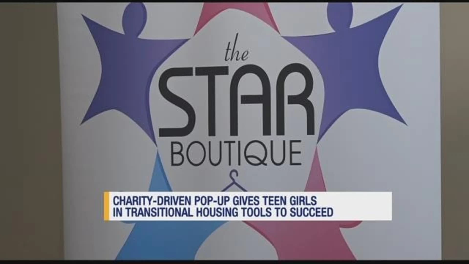 Pop-up boutique aims to give girls a boost in confidence