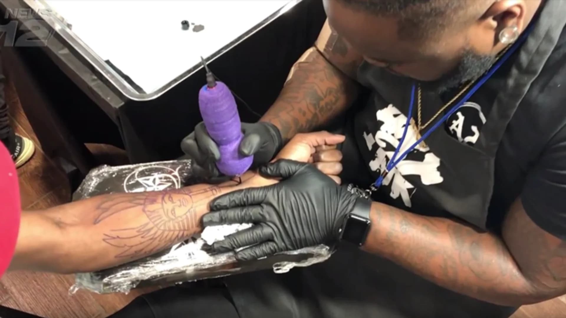 Tattoo artist shares tips on picking ink for different skin tones