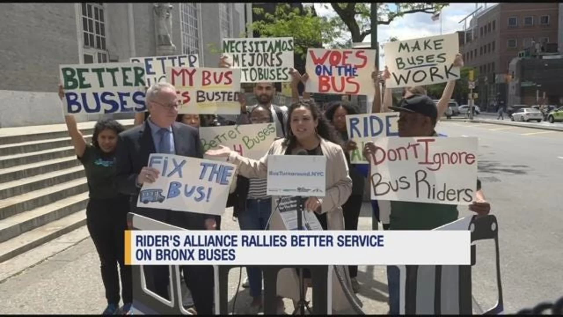 Riders Alliance: 650,000 riders affected by unreliable buses