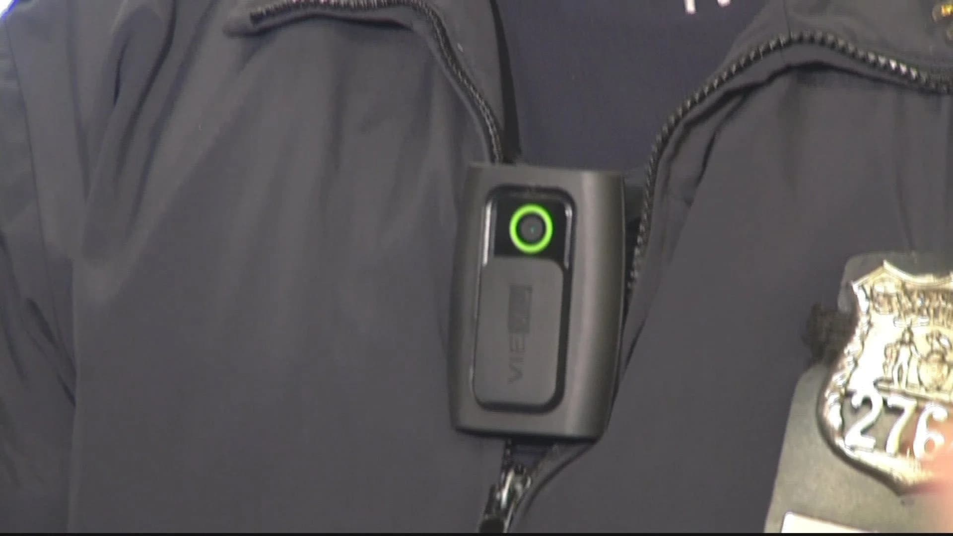 NYPD patrol officers begin wearing body cameras