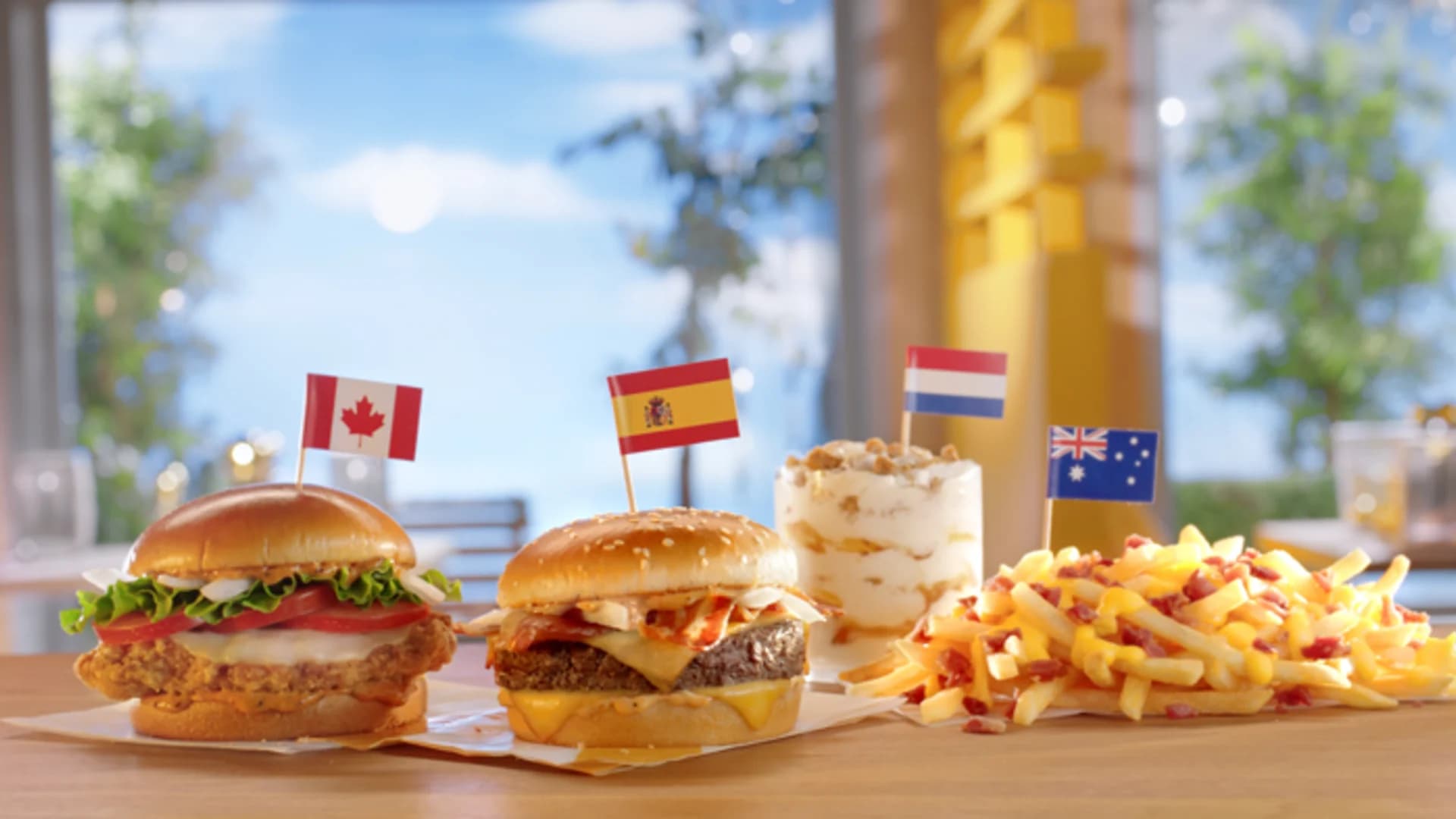 Going international! McDonald's bringing hits from around the world to US menus