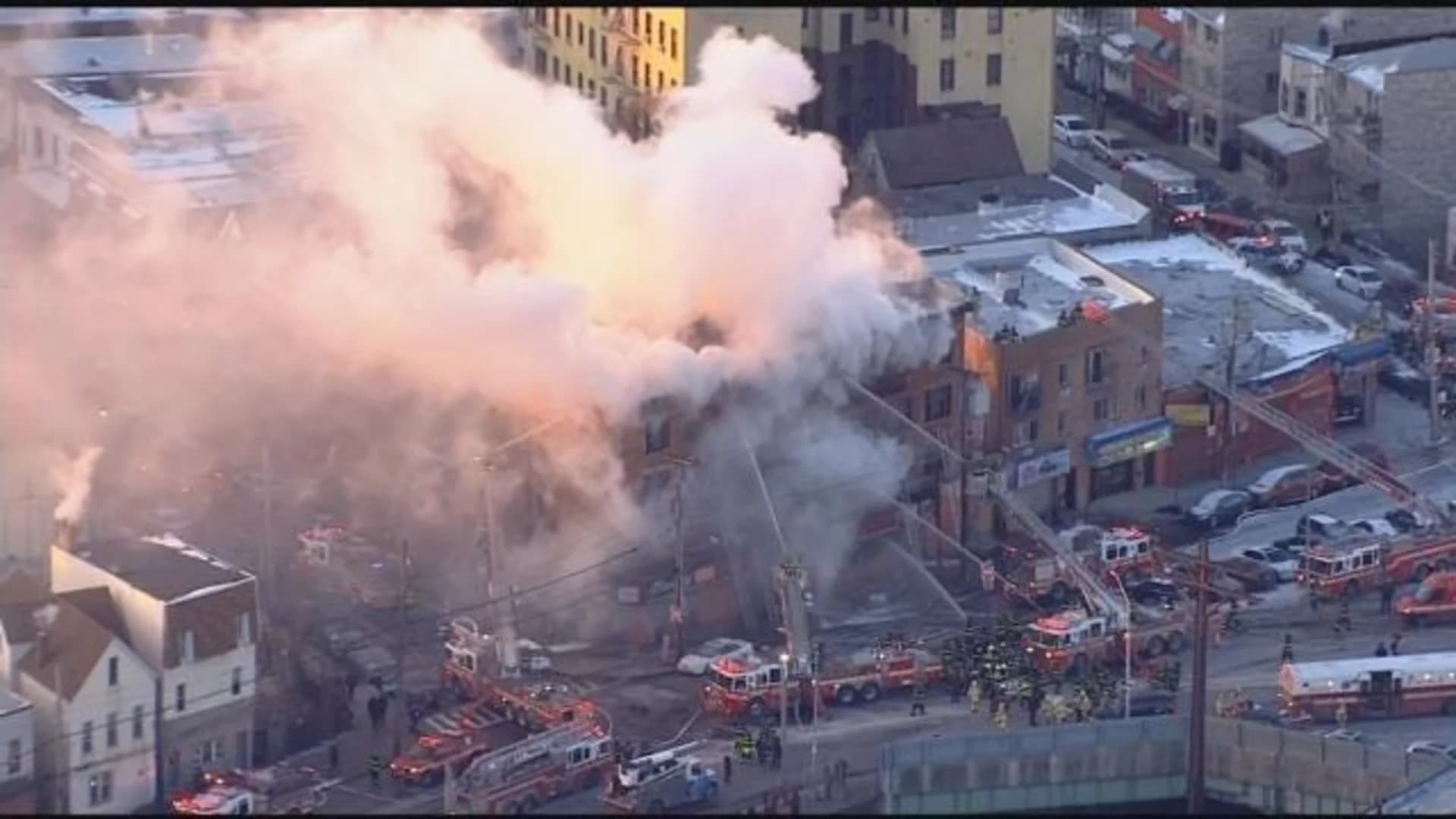 Photos: 7-alarm fire breaks out in the Bronx