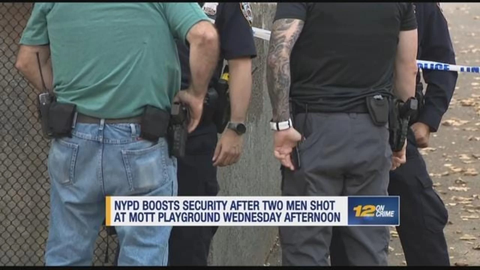2 recover after shooting at Mott Playground