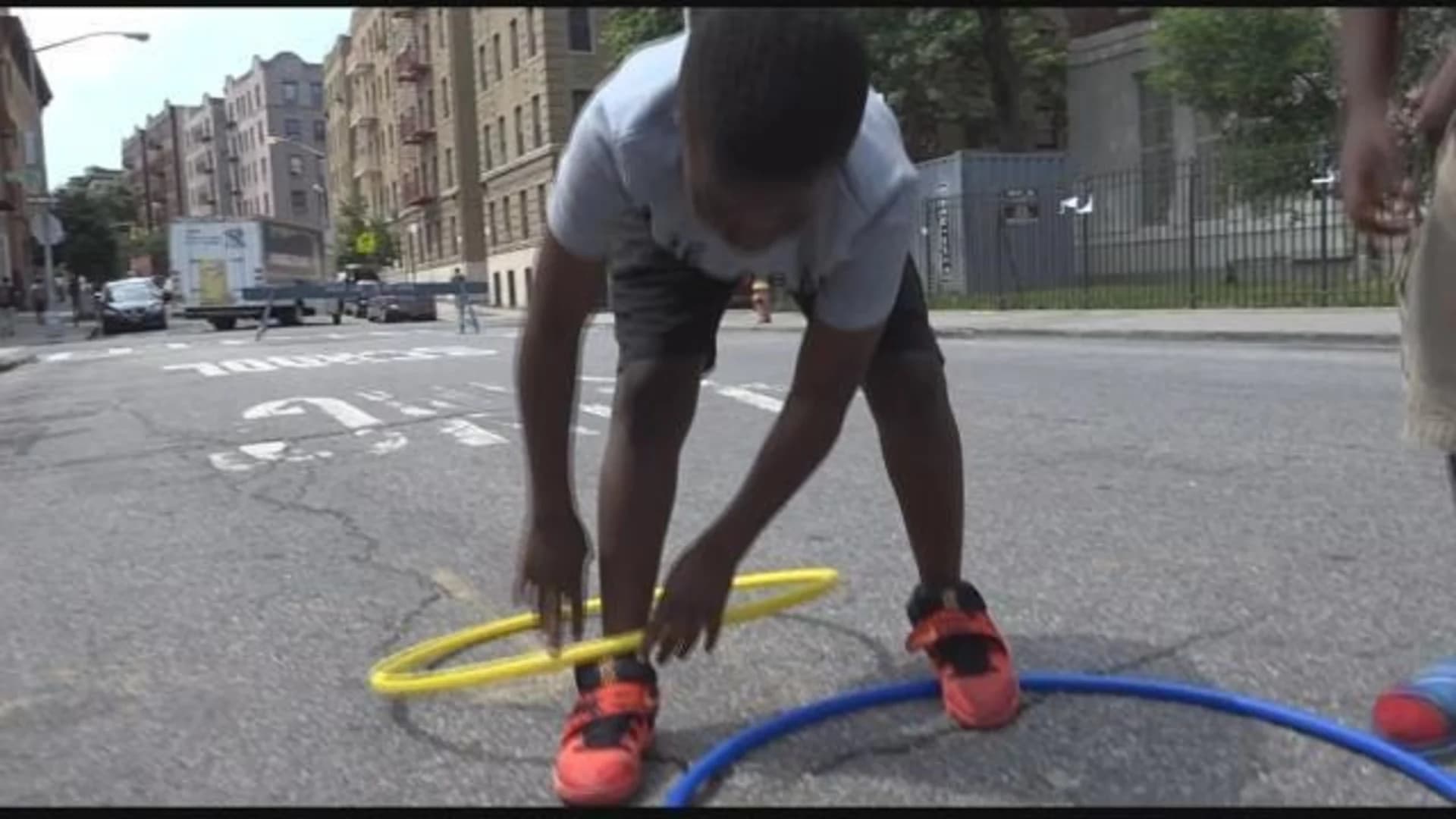 Fordham Playstreet reopens to children for summer