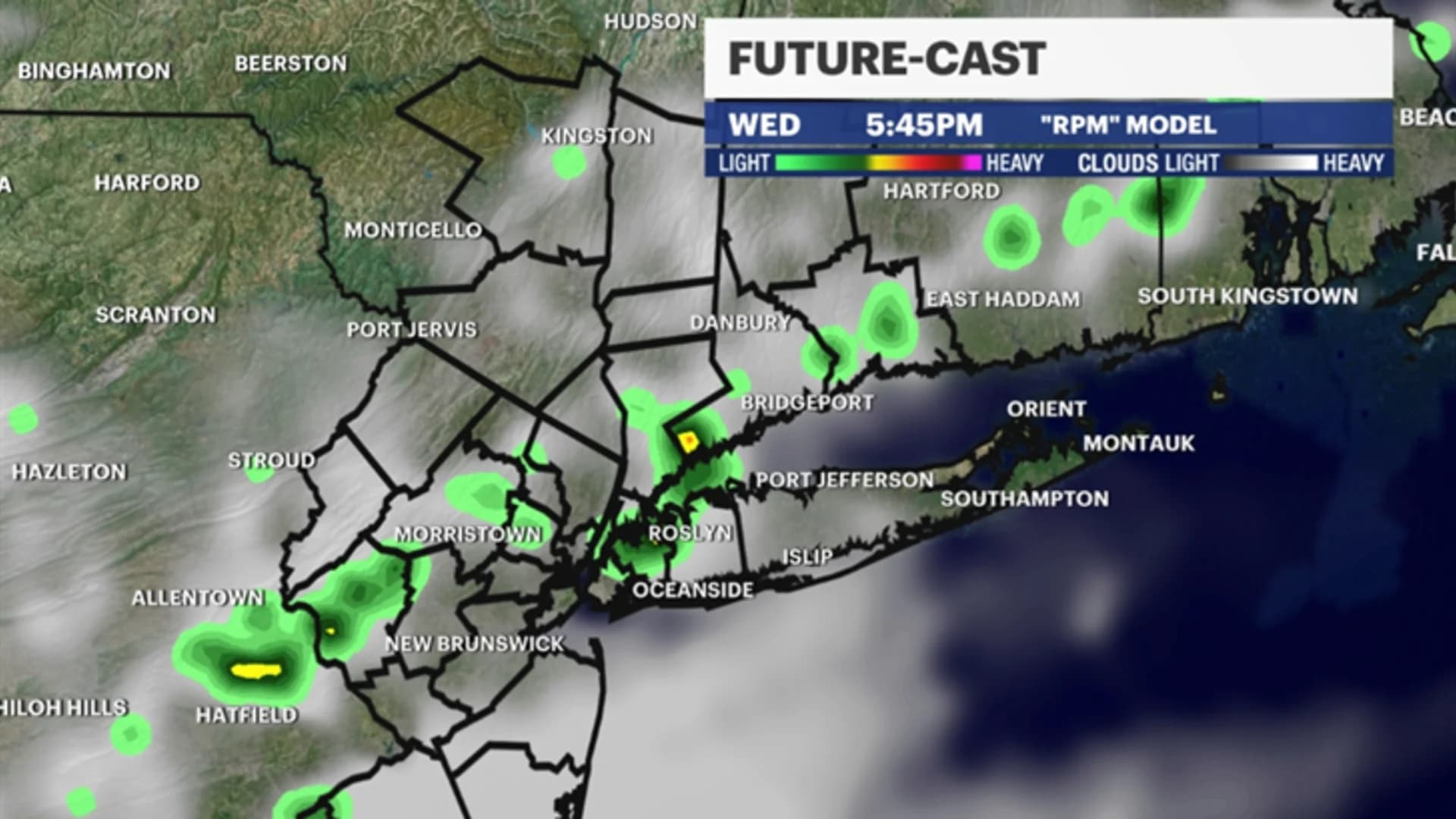 Scattered thundershowers possible this evening as heat sticks around