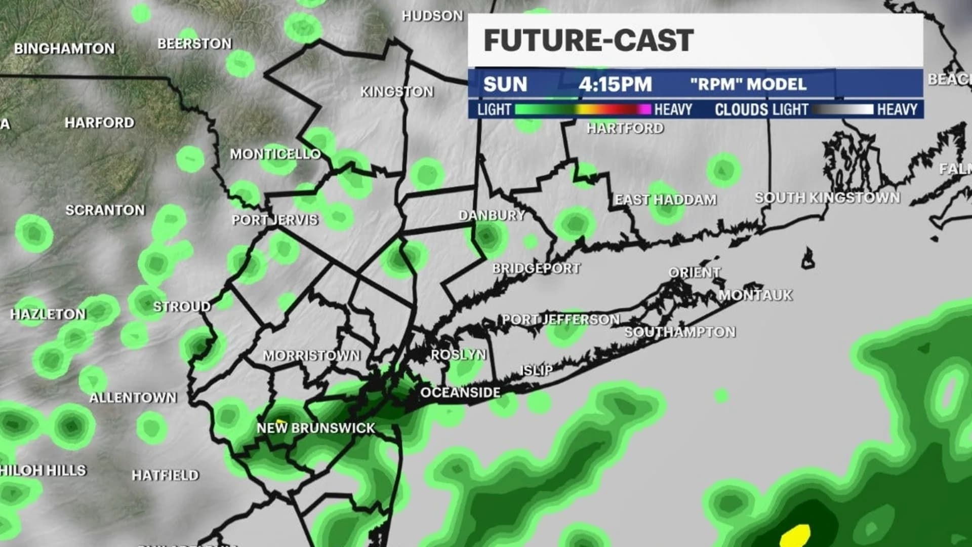 Forecast: Periods of rain today with cooler temps and breezy conditions