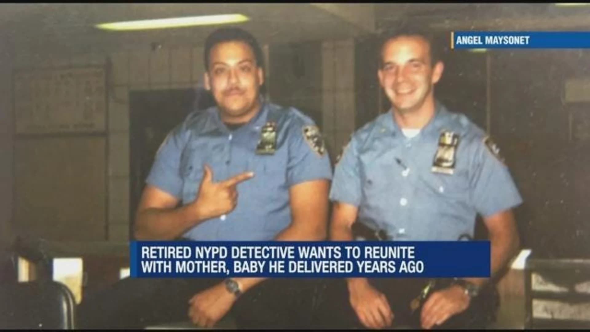 Retired NYPD detective hopes to reunite with mom, baby he helped deliver in 1994