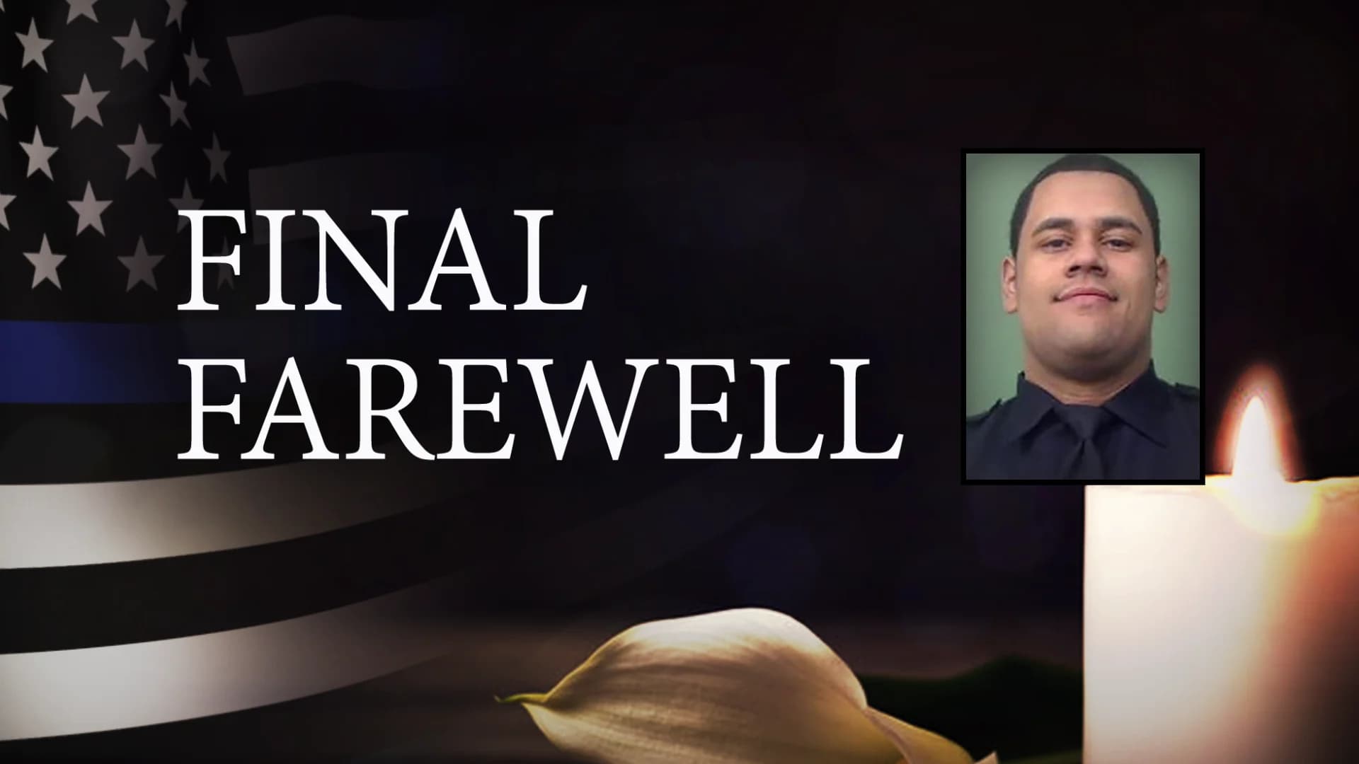 Video: Funeral procession for Detective Wilbert Mora