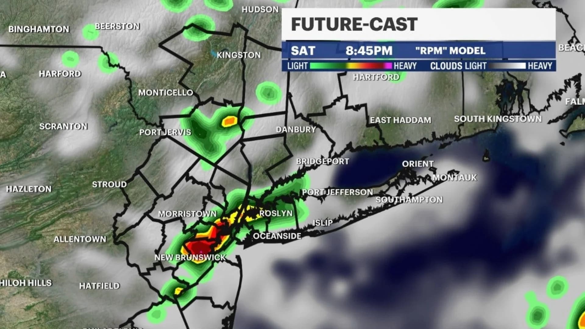 Remnants of Laura bring periods of rain, chance of storms into the evening