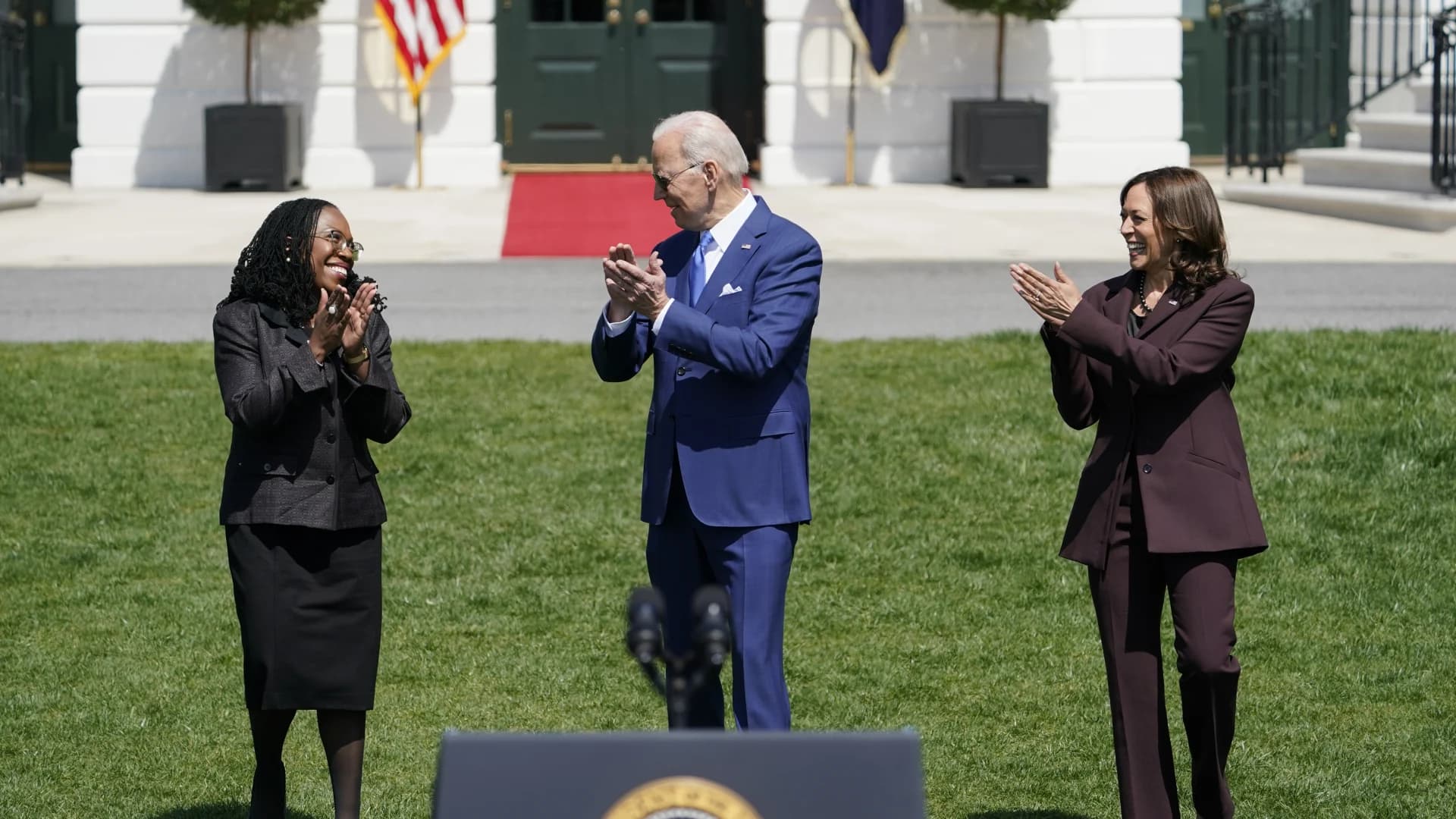 President Biden celebrates Supreme Court confirmation of Ketanji Brown Jackson