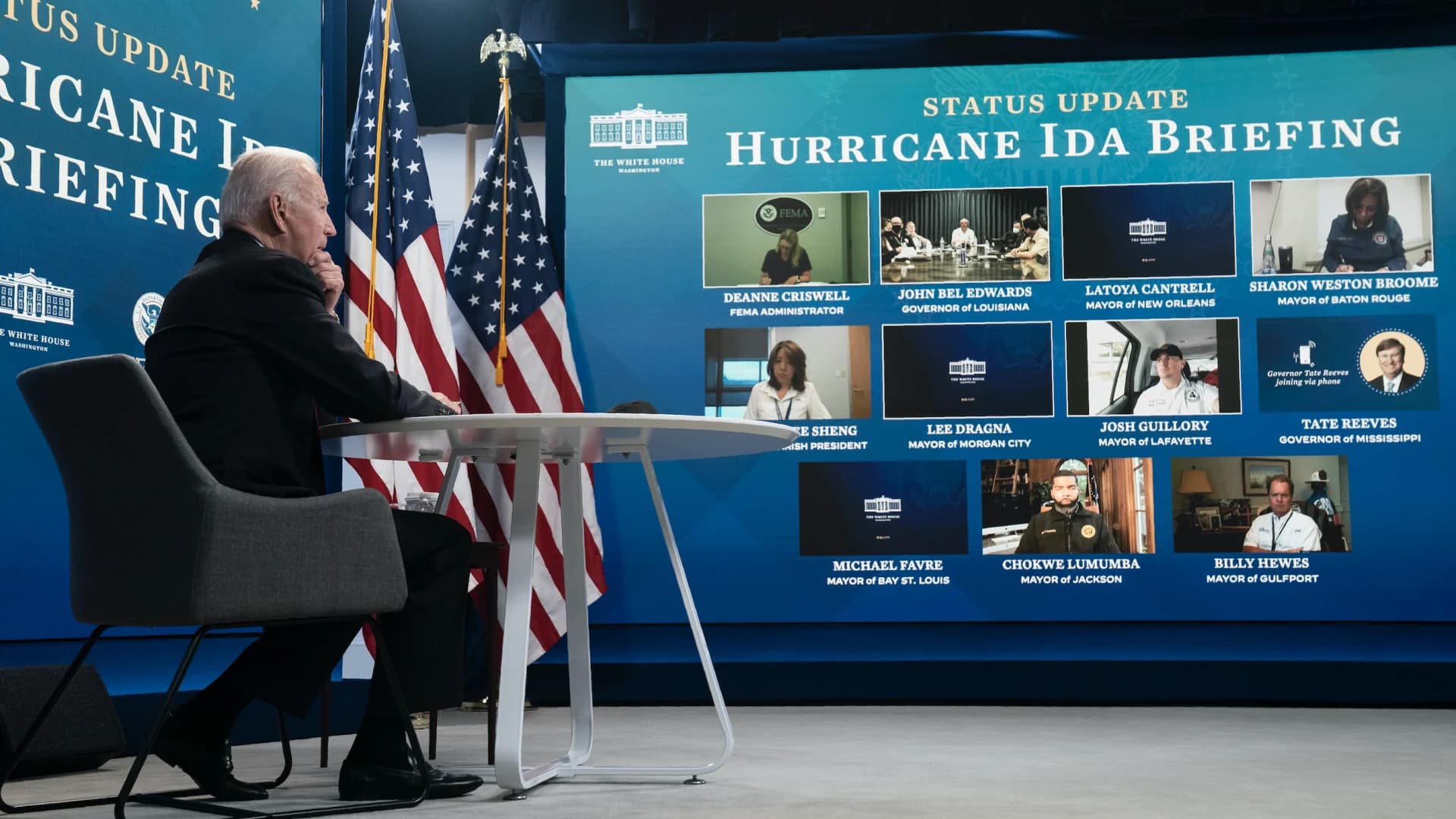 President Biden says states hardest-hit by Ida are resilient