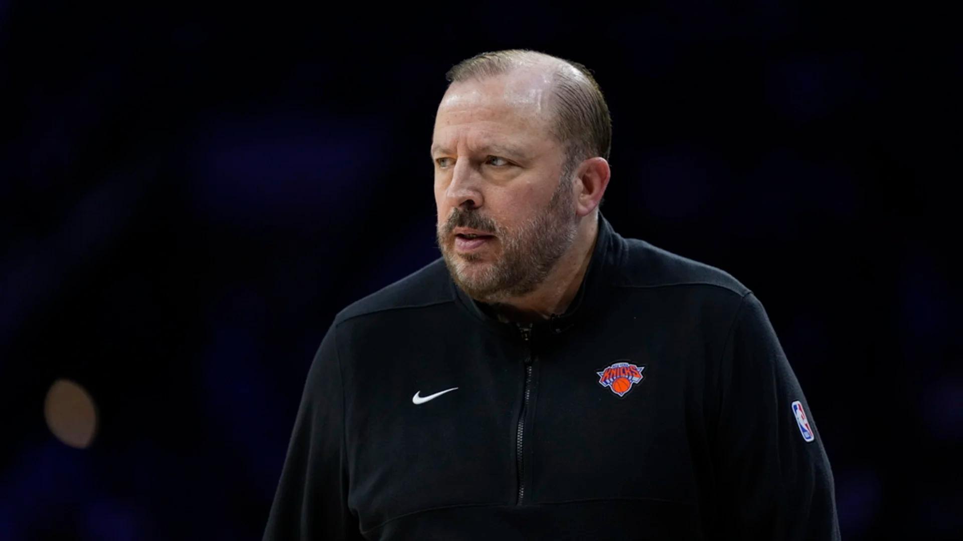 Tom Thibodeau, 2-time NBA Coach of the Year, agrees to 3-year extension with Knicks, AP source says