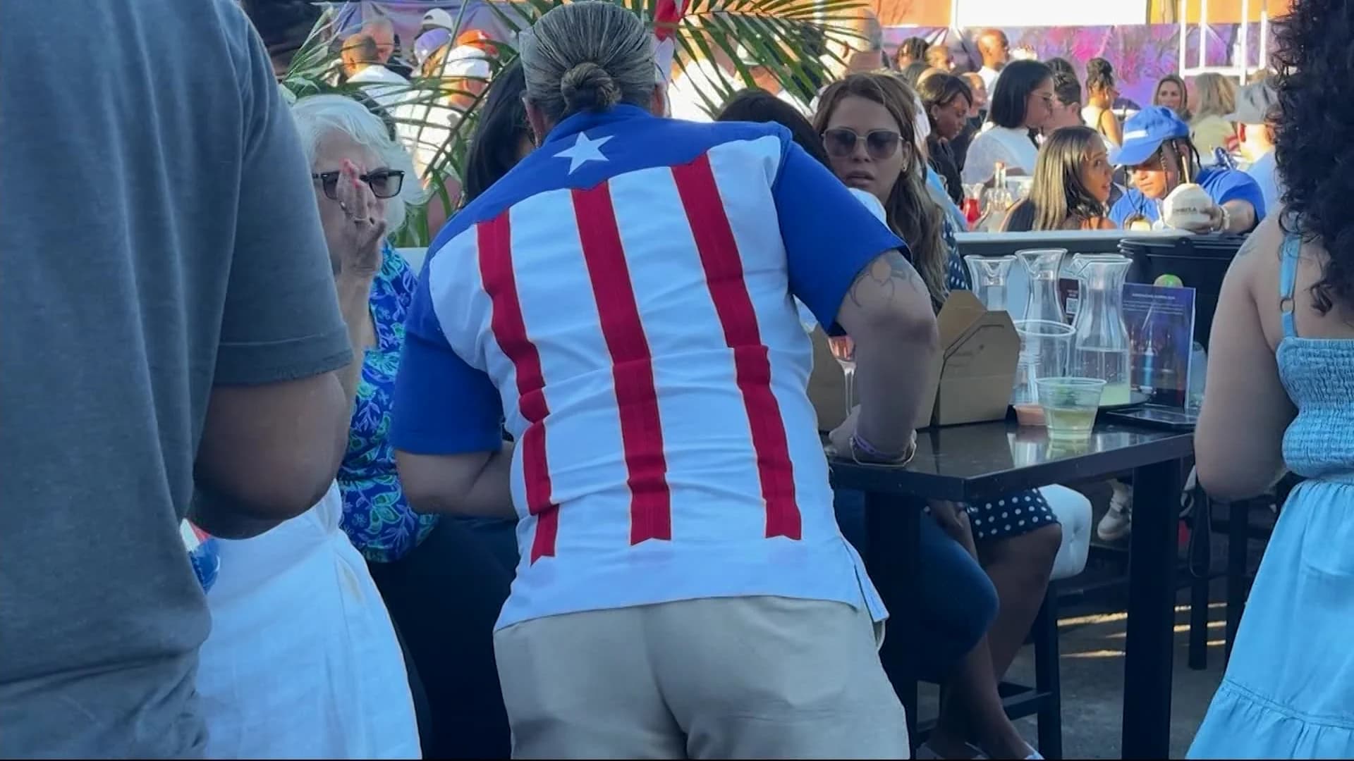 Puerto Rican Day Parade after party held at Con Sofrito in Westchester Square