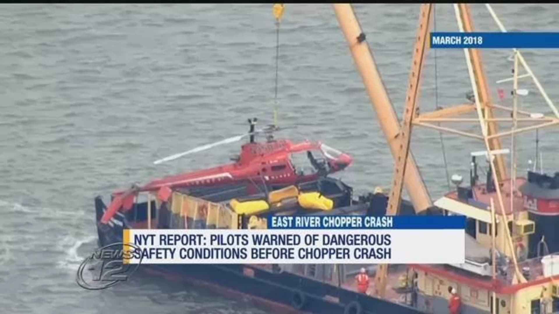 Report: Pilots warned about safety before East River chopper crash