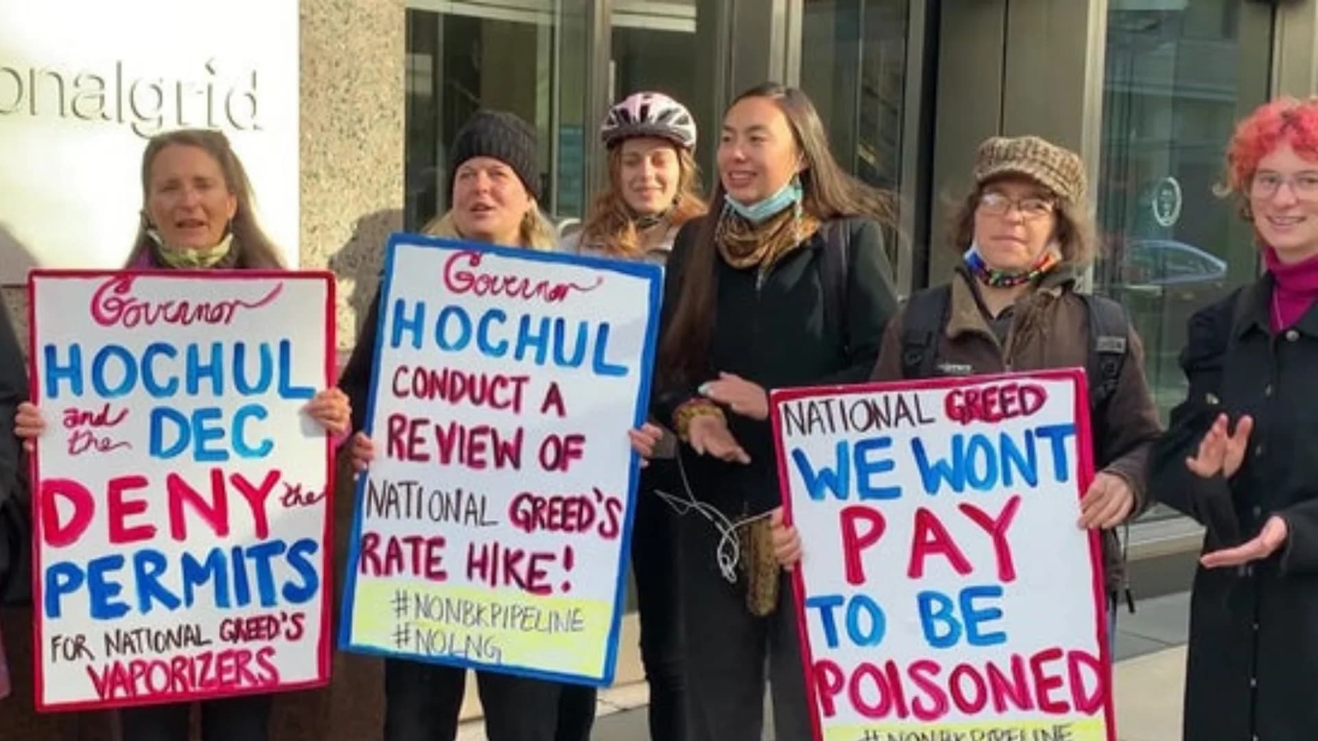 Officials, residents call on Hochul to stop National Grid rate hike
