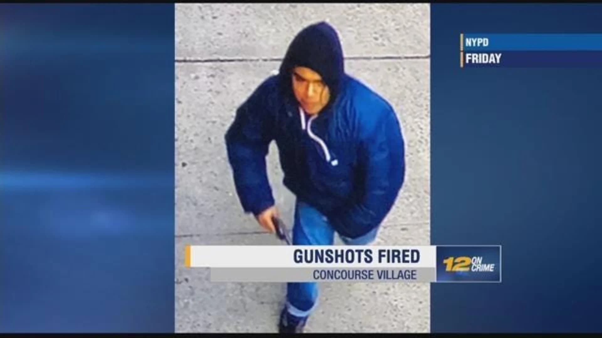 Police seek suspect who fired shots at teen in Concourse Village