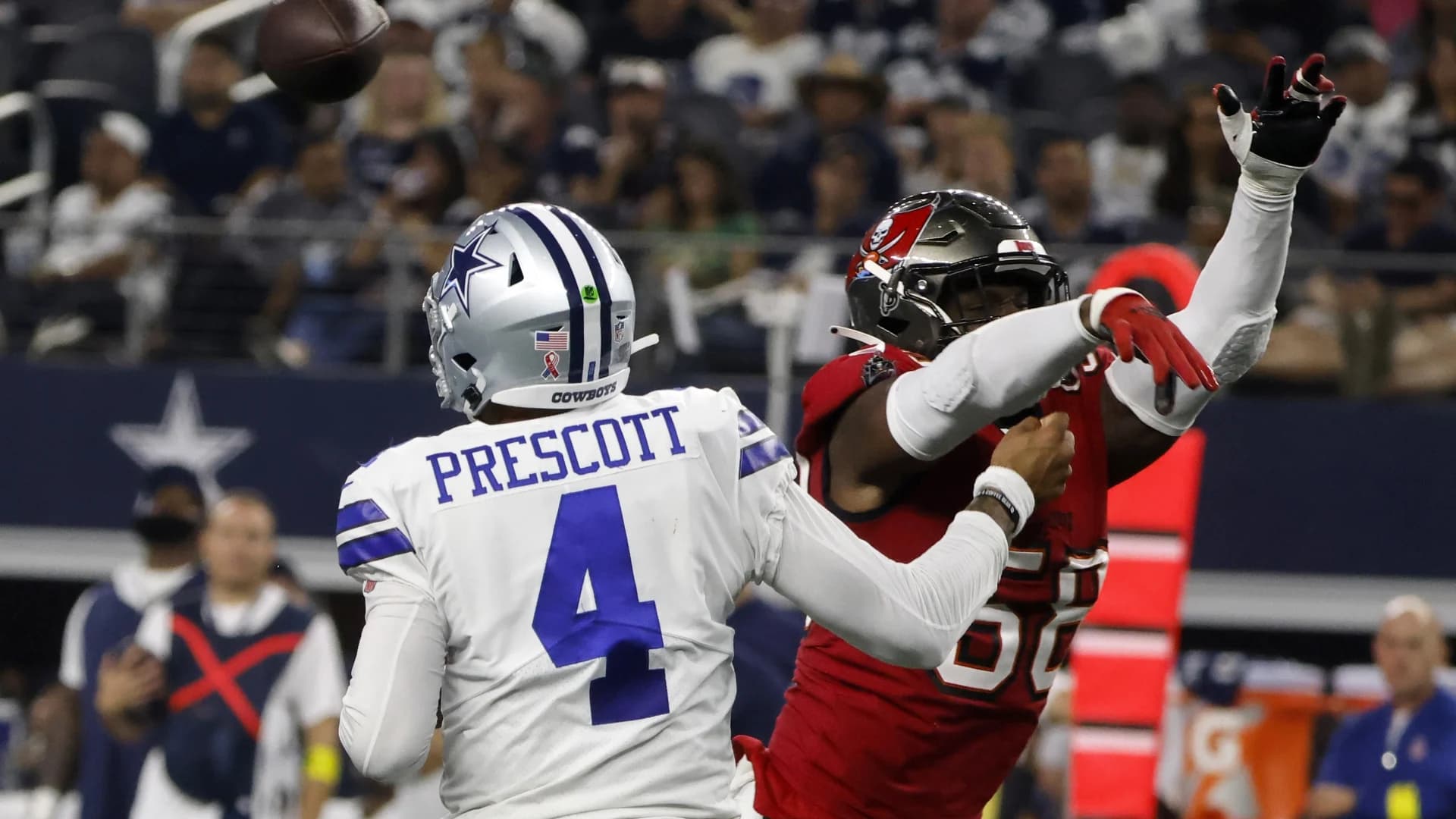 Cowboys QB Prescott to miss multiple weeks with hand injury