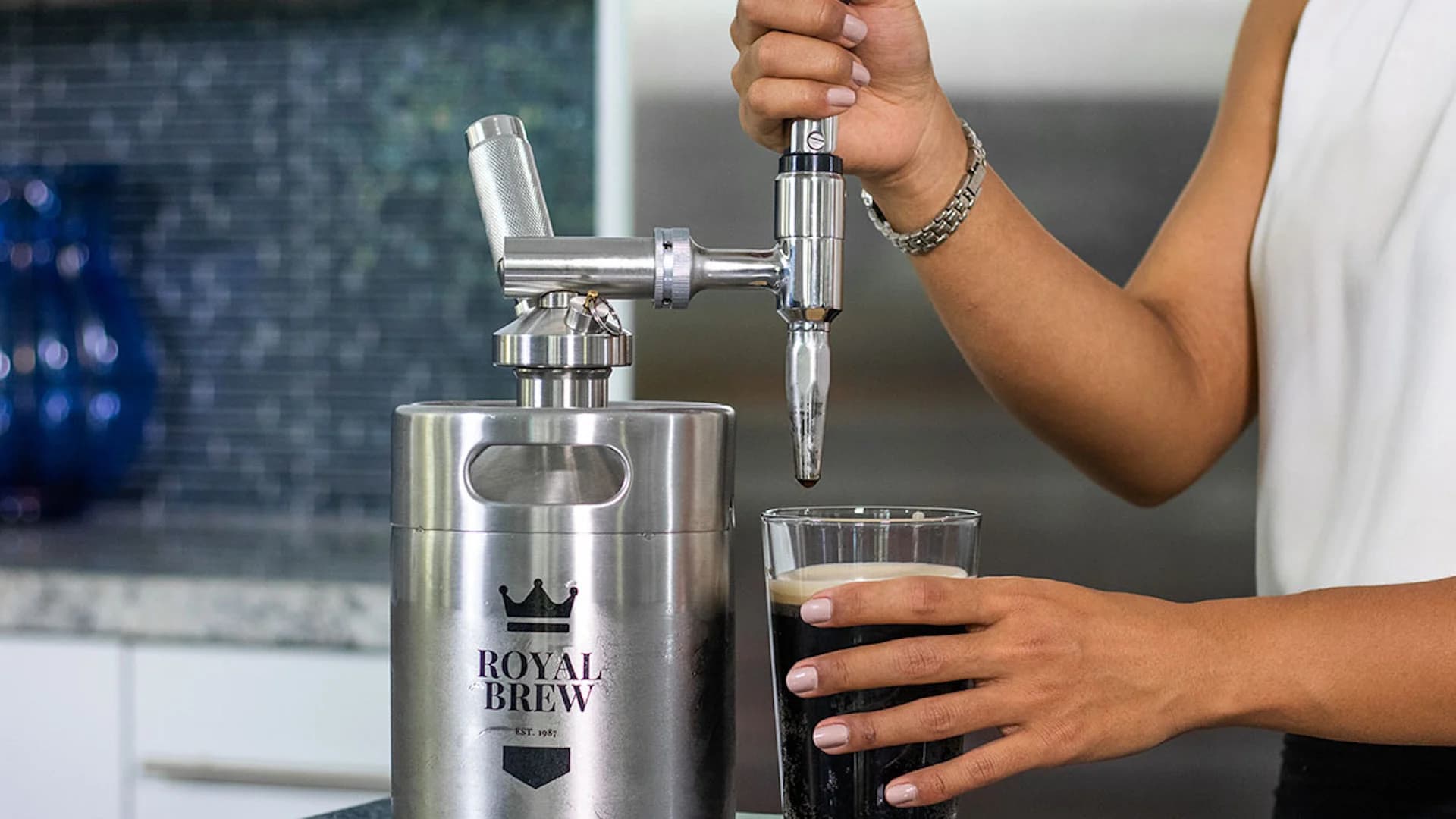 Enhance your morning routine with $50 off of this nitro brew coffee maker